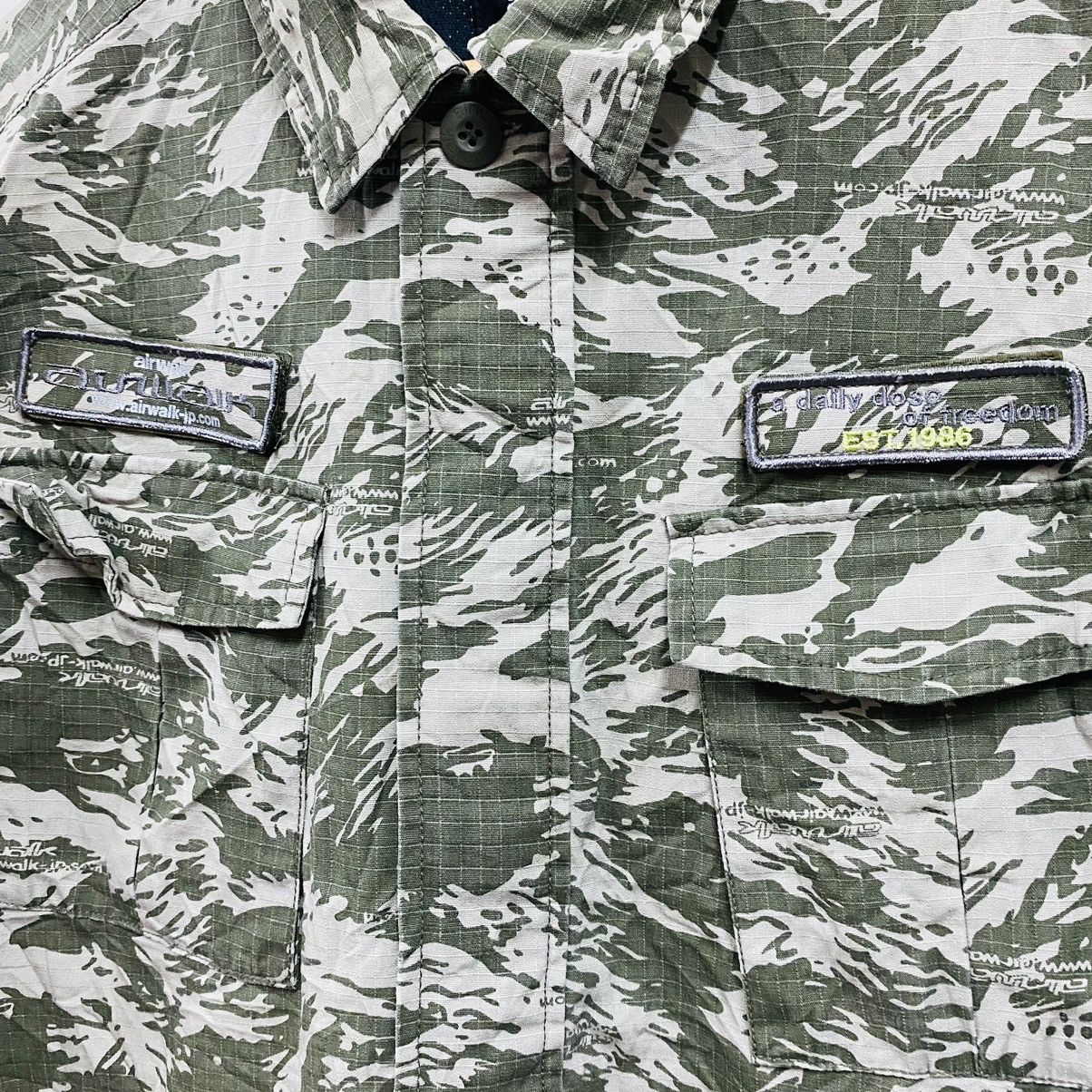 Hysteric Glamour Airwalk camo shirt jacket Hysteric Style Size US L / EU 52-54 / 3 - 9 Thumbnail