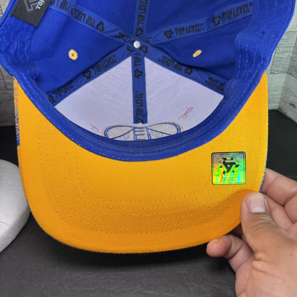 Other Golden State New Top Level Scribble Warriors Snapback Size ONE SIZE - 5 Thumbnail