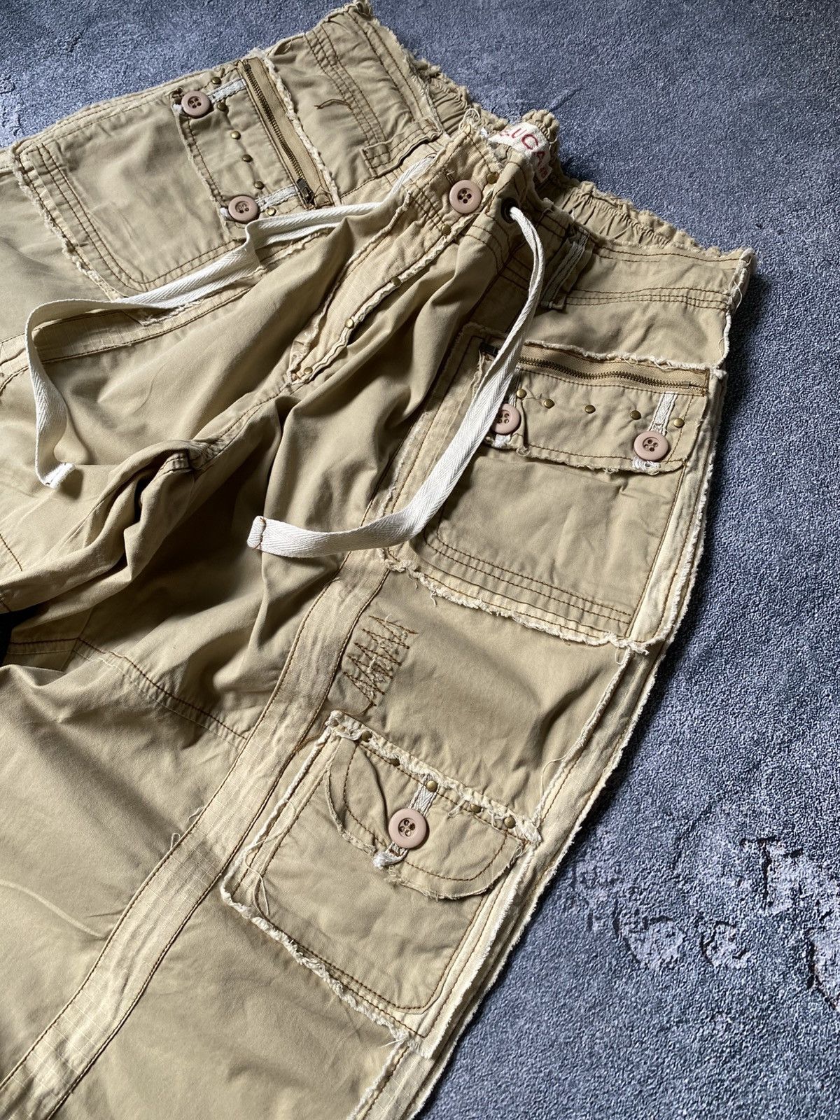 Hysteric Glamour VNTG Baggy Ribbed Edges Wide Pants Type Kapital Ifsixwasnine Size US 30 / EU 46 - 4 Thumbnail