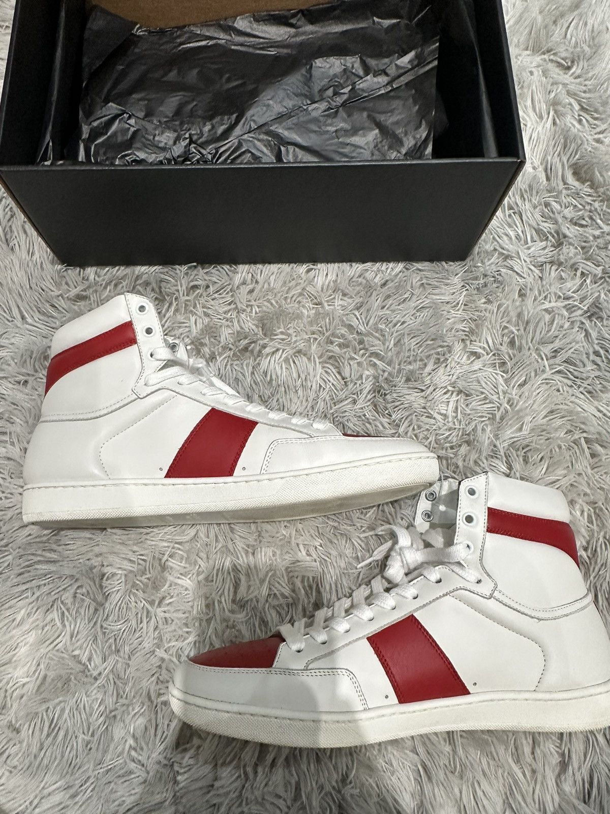 Yves Saint Laurent Saint Laurent Signature court classic High Top sneaker Size US 10 / EU 43 - 3 Thumbnail