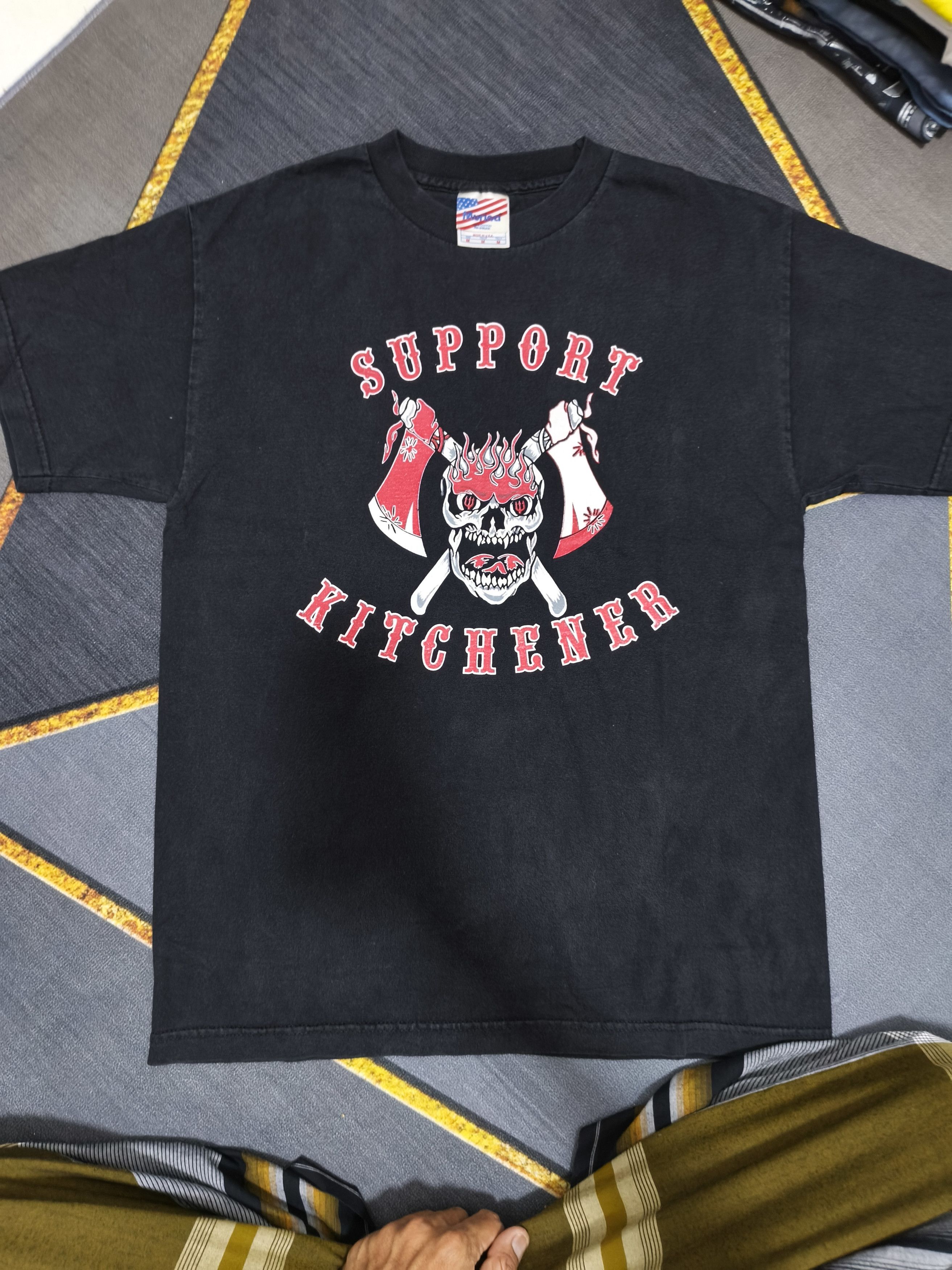 Other Vintage Support Kitchener Biker Tee Size US M / EU 48-50 / 2 - 1 Thumbnail