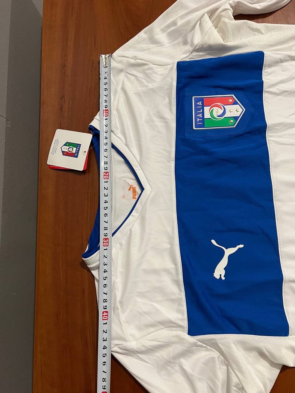 Puma NEW 2012/13 ITALY(ITALIA) TEAM AWAY SOCCER JERSEY SHIRT S Size US S / EU 44-46 / 1 - 18 Thumbnail