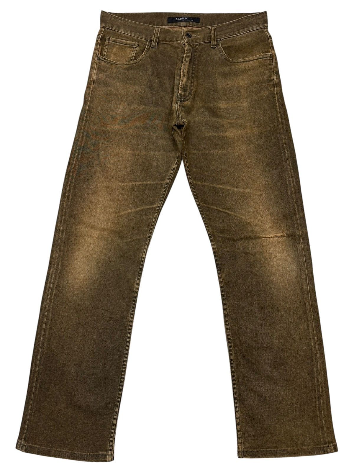 14th Addiction RUSTY BROWN VINTAGE ALDELIO DISTRESSED BROWN PANTS Size US 32 / EU 48 - 7 Thumbnail
