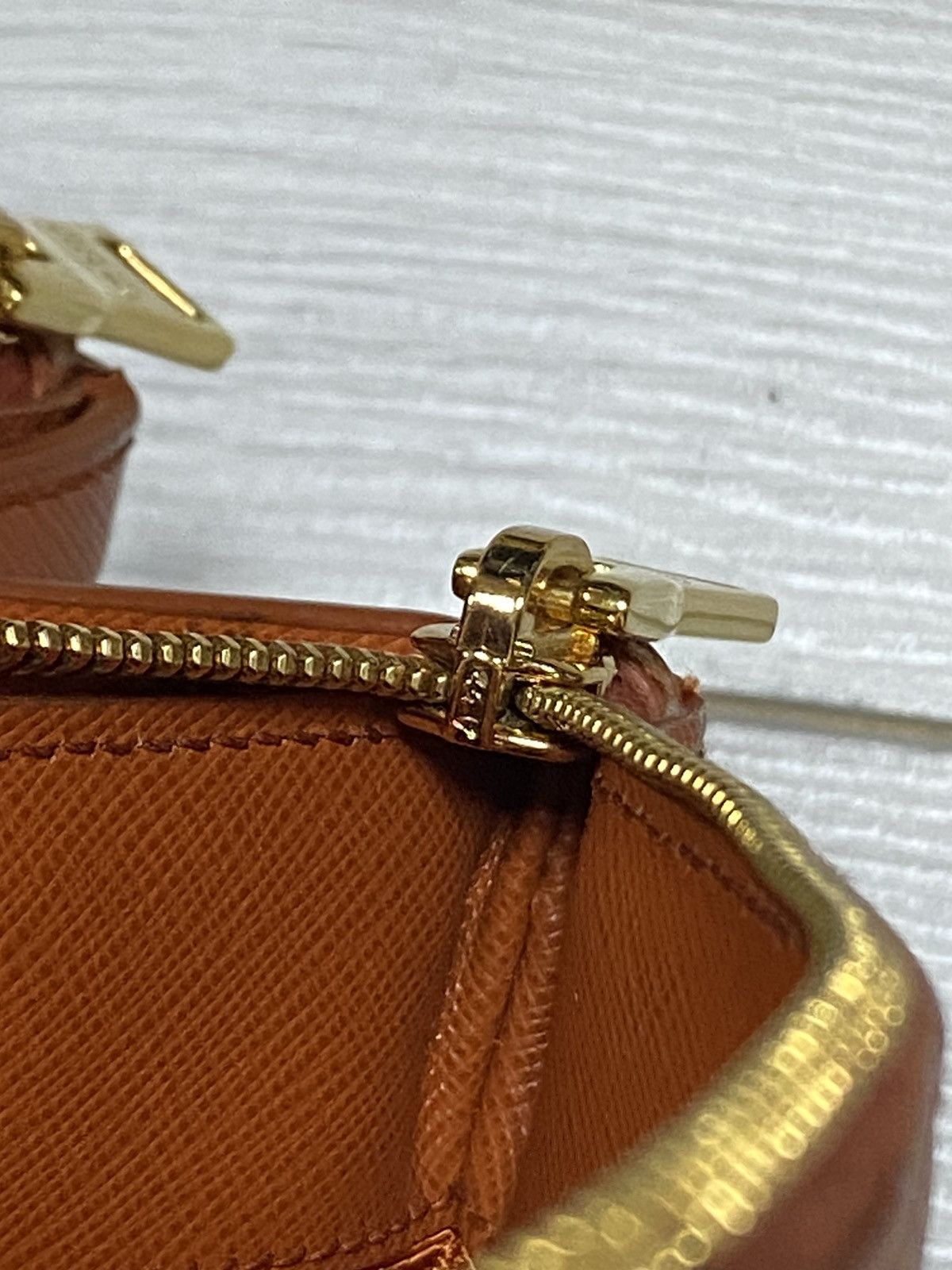 Prada Prada Milano Leather Saffiano selfbridge tote double zip bag Size ONE SIZE - 15 Thumbnail