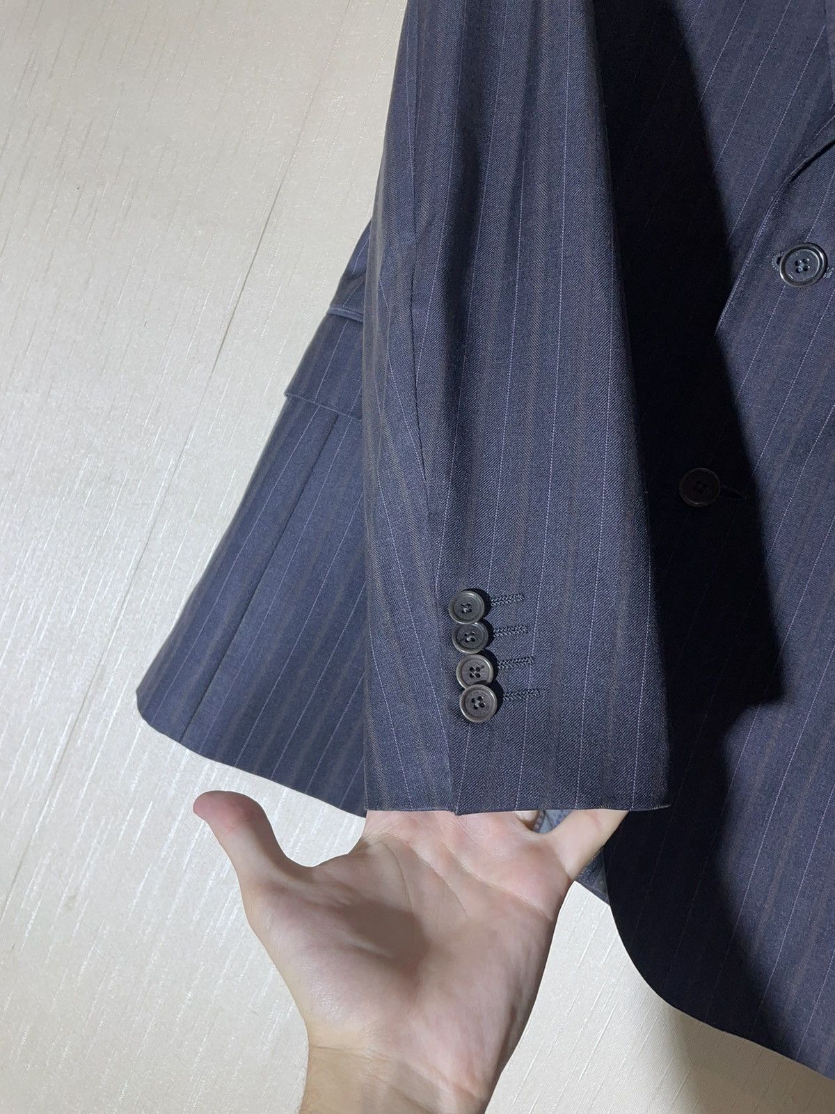 Etro × Vintage Etro vintage streetwear wool blazer Size 50S - 7 Thumbnail