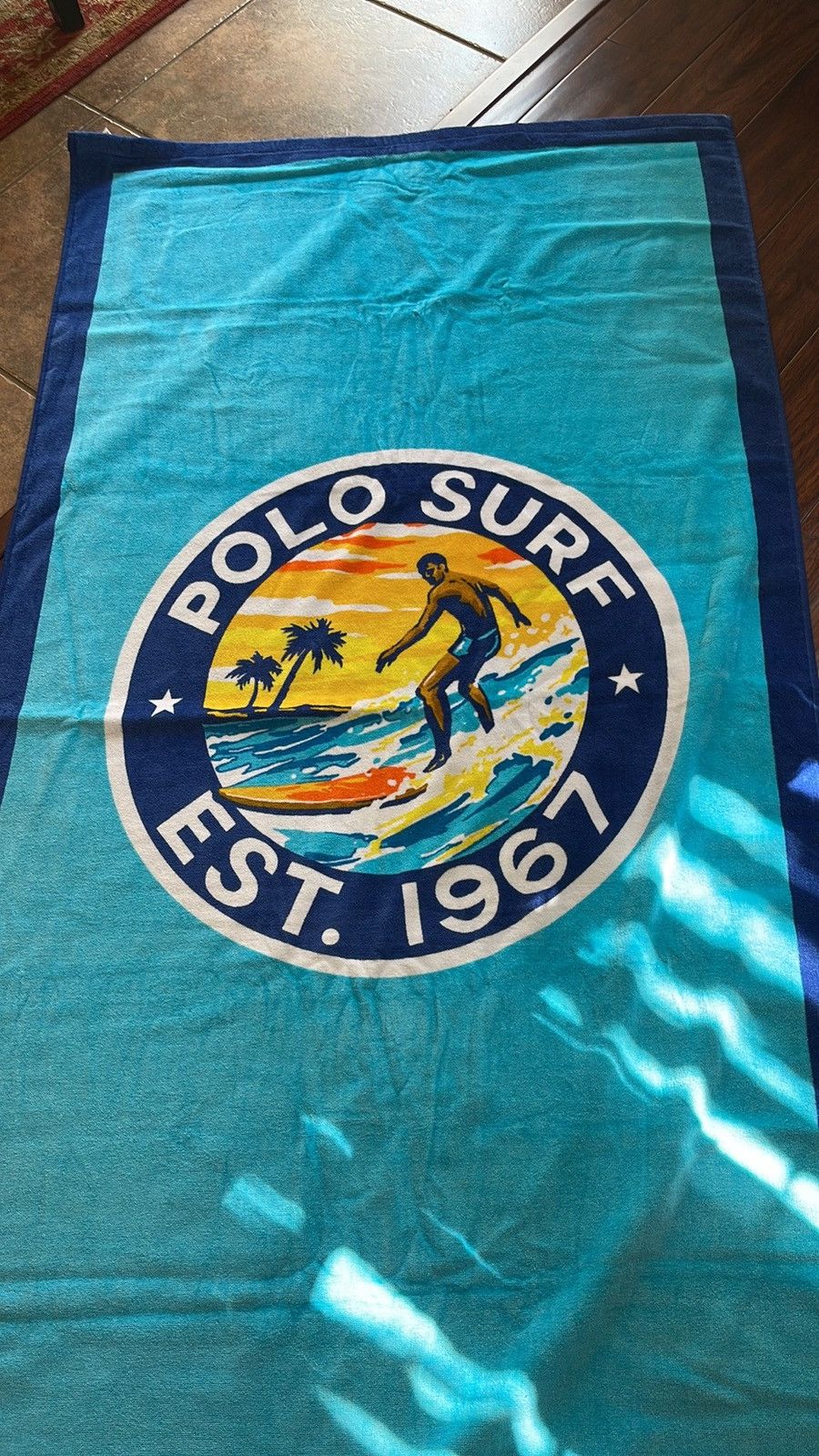 Polo Ralph Lauren NEW Polo Ralph Lauren Polo Surf Beach Towel 35 X 66 Inch Size ONE SIZE - 5 Thumbnail