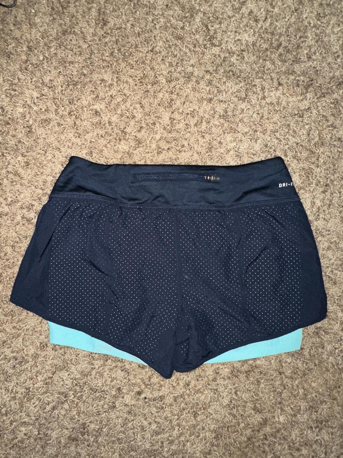 Nike Nike Women’s Dri-Fit Rival Perforated 2-In-1 Running Shorts Size 28" / US 6 / IT 42 - 6 Thumbnail