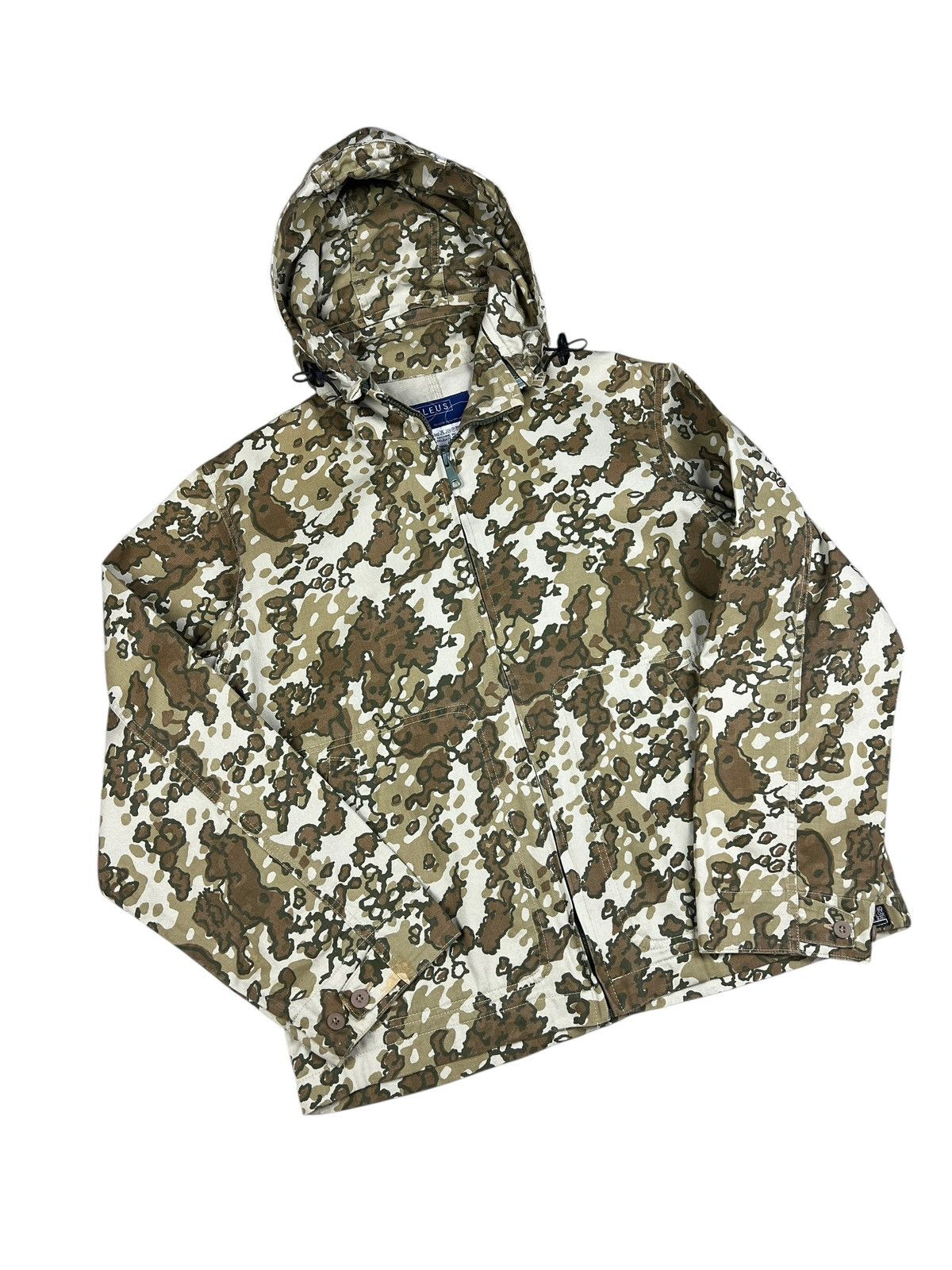 BUFFALO BOBS × Japanese Brand Vintage Bleus 🇯🇵 Camouflage Light Jacket Size US M / EU 48-50 / 2 - 4 Thumbnail