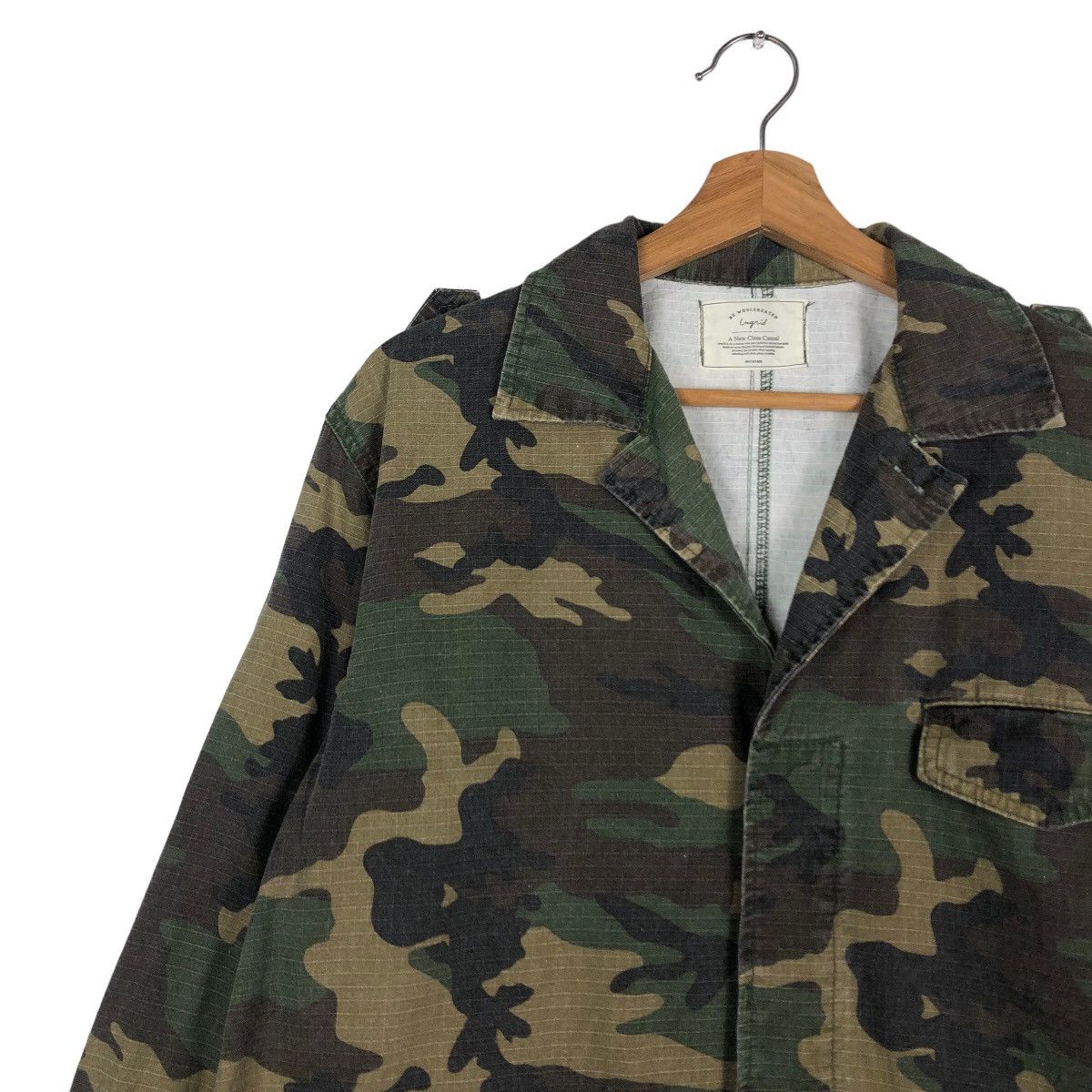 Hysteric Glamour 🔥Vintage Camo Button Jacket Ungrid Japan Made Size US M / EU 48-50 / 2 - 7 Thumbnail