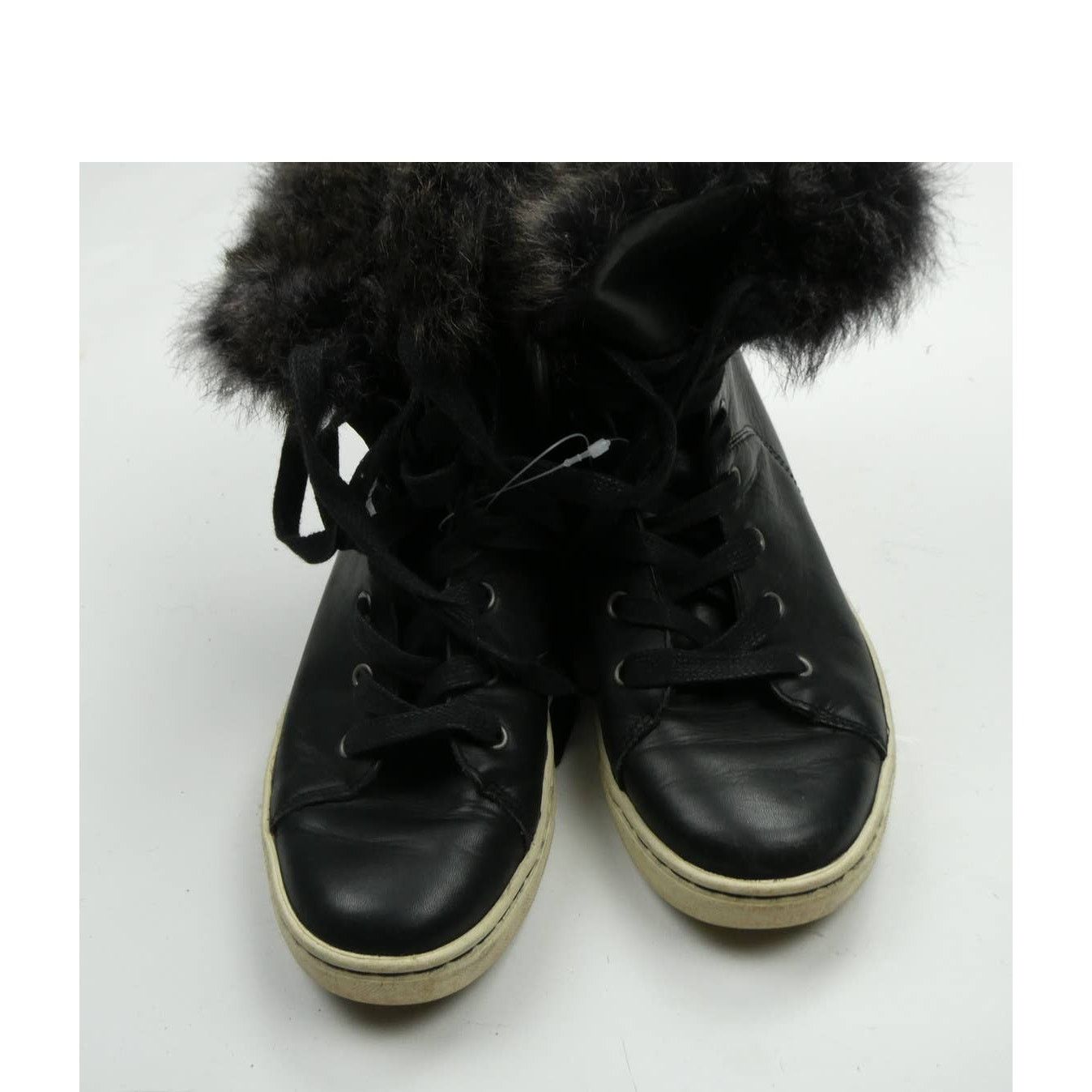 Ugg UGG Women’s Croft Black Lined High Top Sneaker Boots Size 7 Size US 7 / IT 37 - 4 Thumbnail