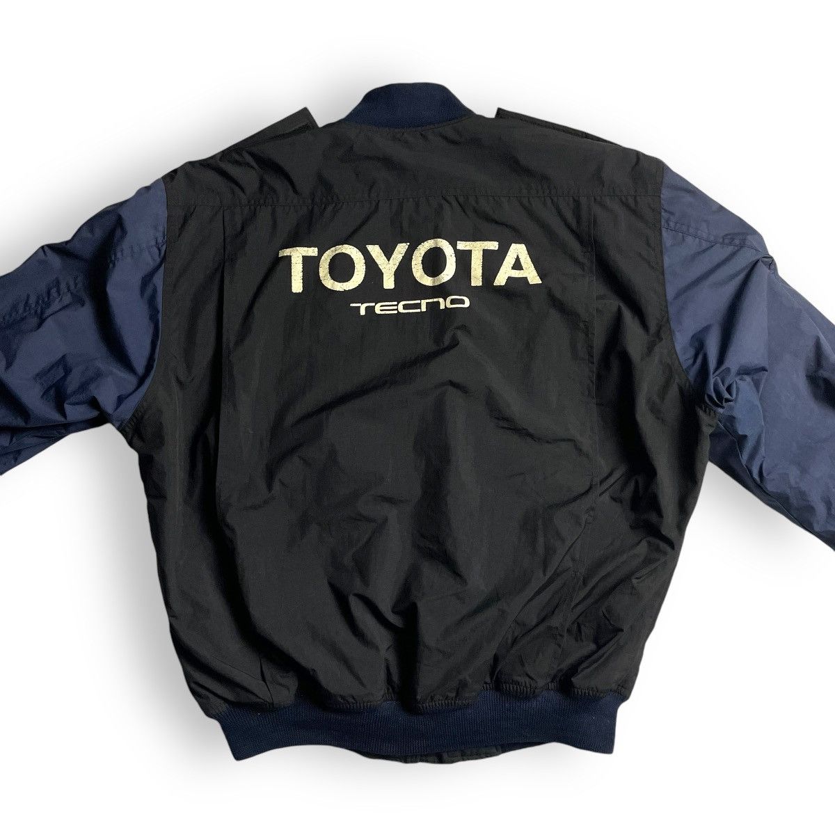 Sports Specialties VINTAGE TOYOTA TECNO RACING BOMBER JACKET Size US XL / EU 56 / 4 - 9 Thumbnail
