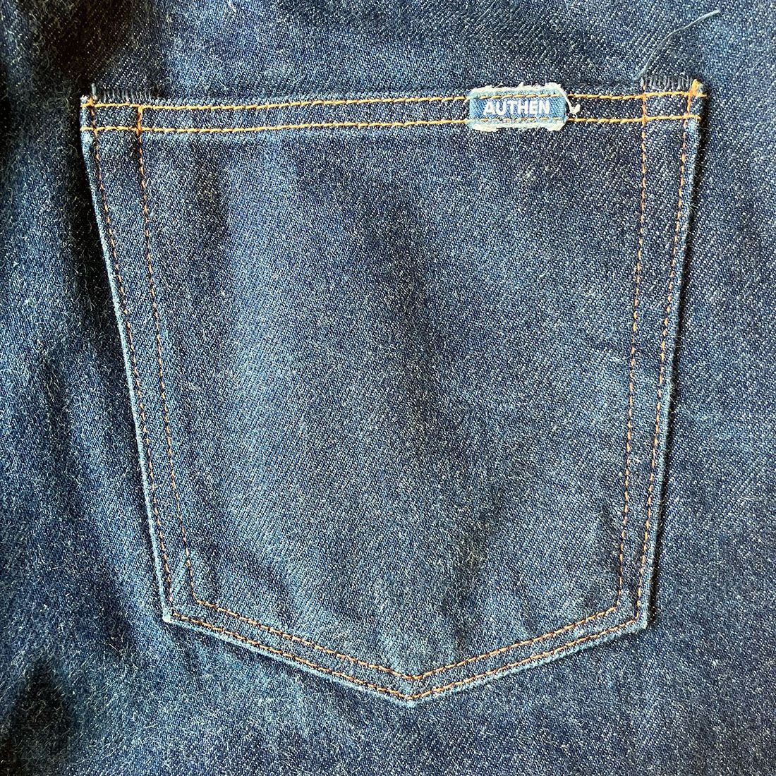 Japanese Brand AUTHEN AUT-001 W32 x L28 Tapered Leg Selvedge Jeans Size US 32 / EU 48 - 12 Thumbnail
