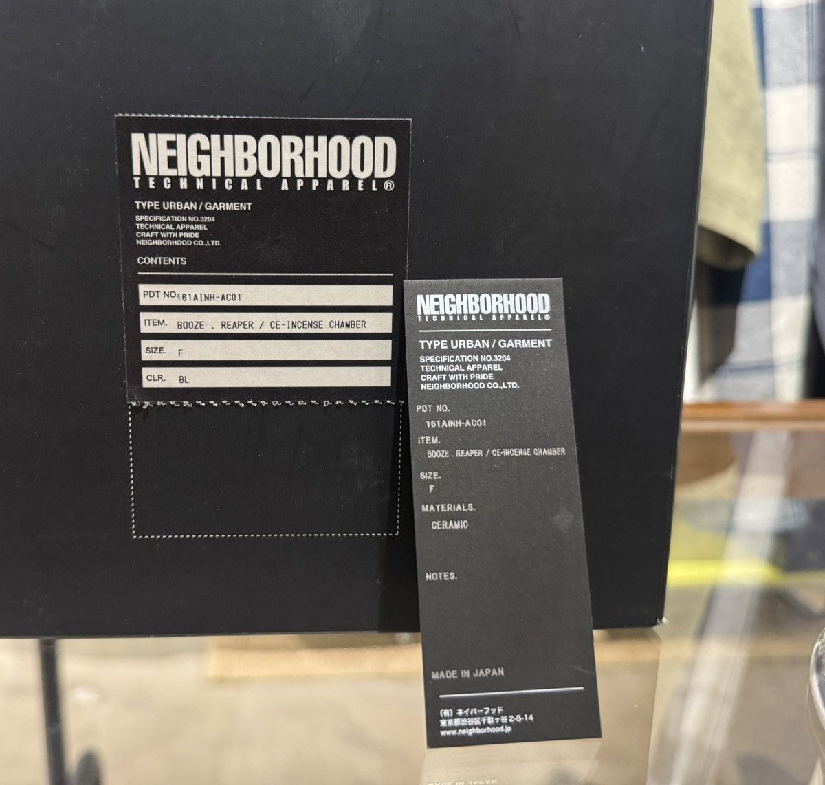 Neighborhood Neighborhood NBHD 16ss Booze Reaper Chamber censer Size ONE SIZE - 2 Thumbnail