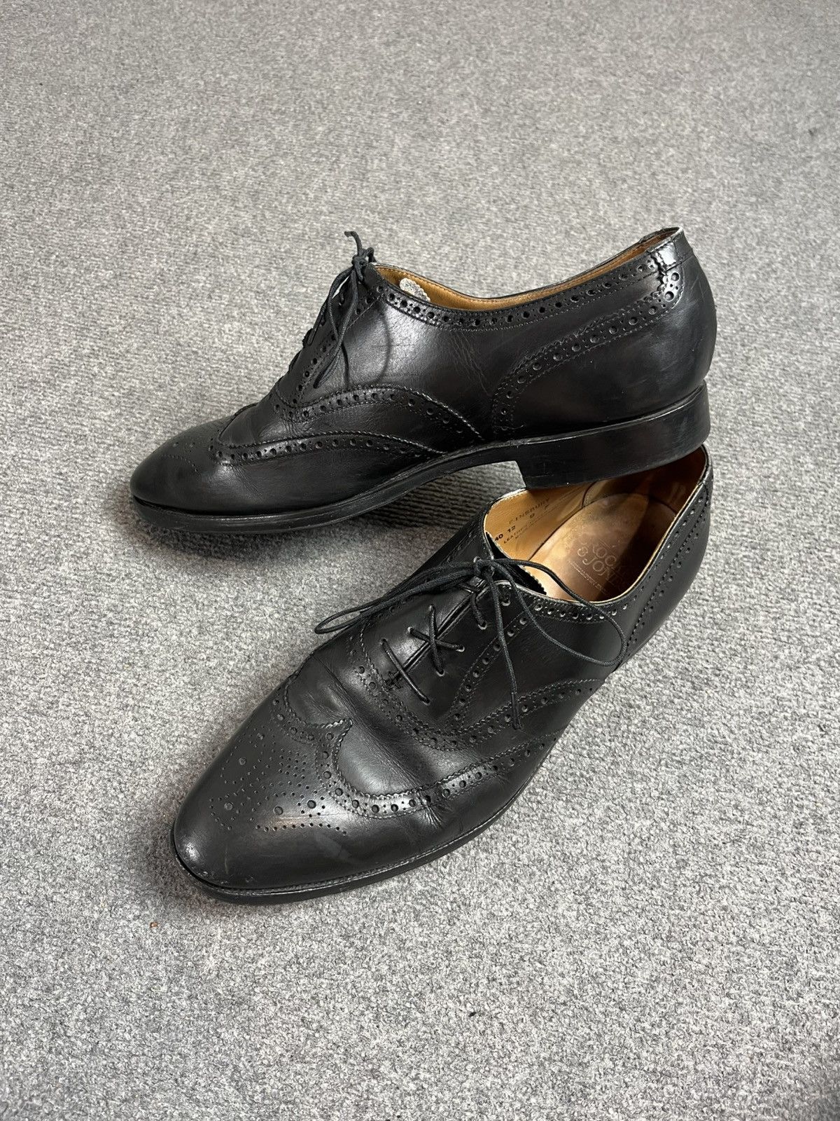 Crockett & Jones Crockett Jones oxford leather mens shoes Size US 9 / EU 42 - 1 Thumbnail