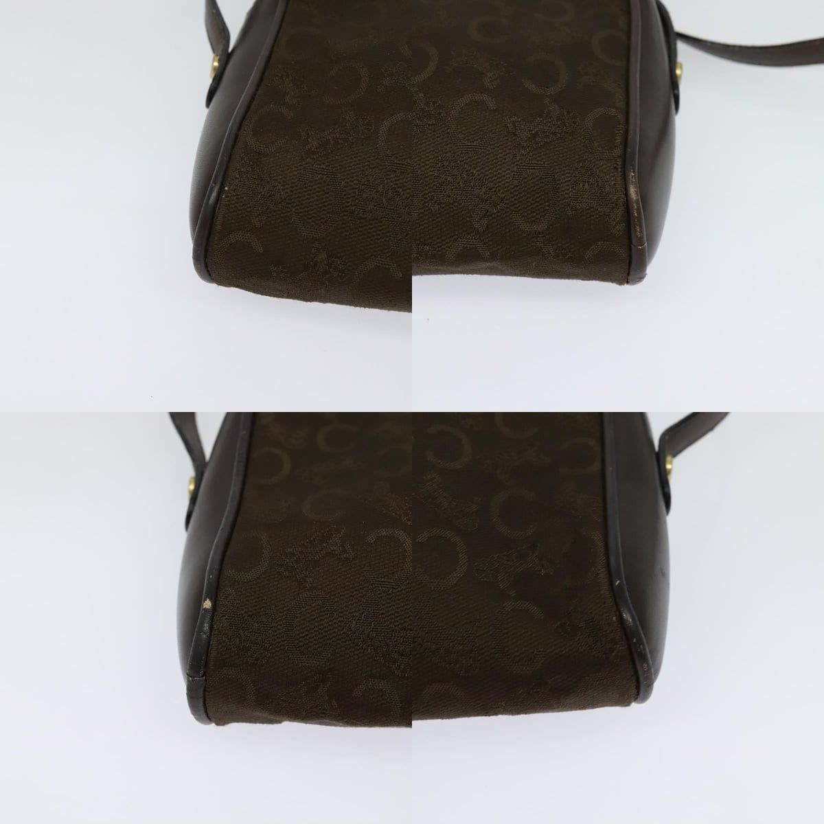 Celine CELINE C Sulky Shoulder Bag Canvas Brown Gold Size ONE SIZE - 10 Thumbnail