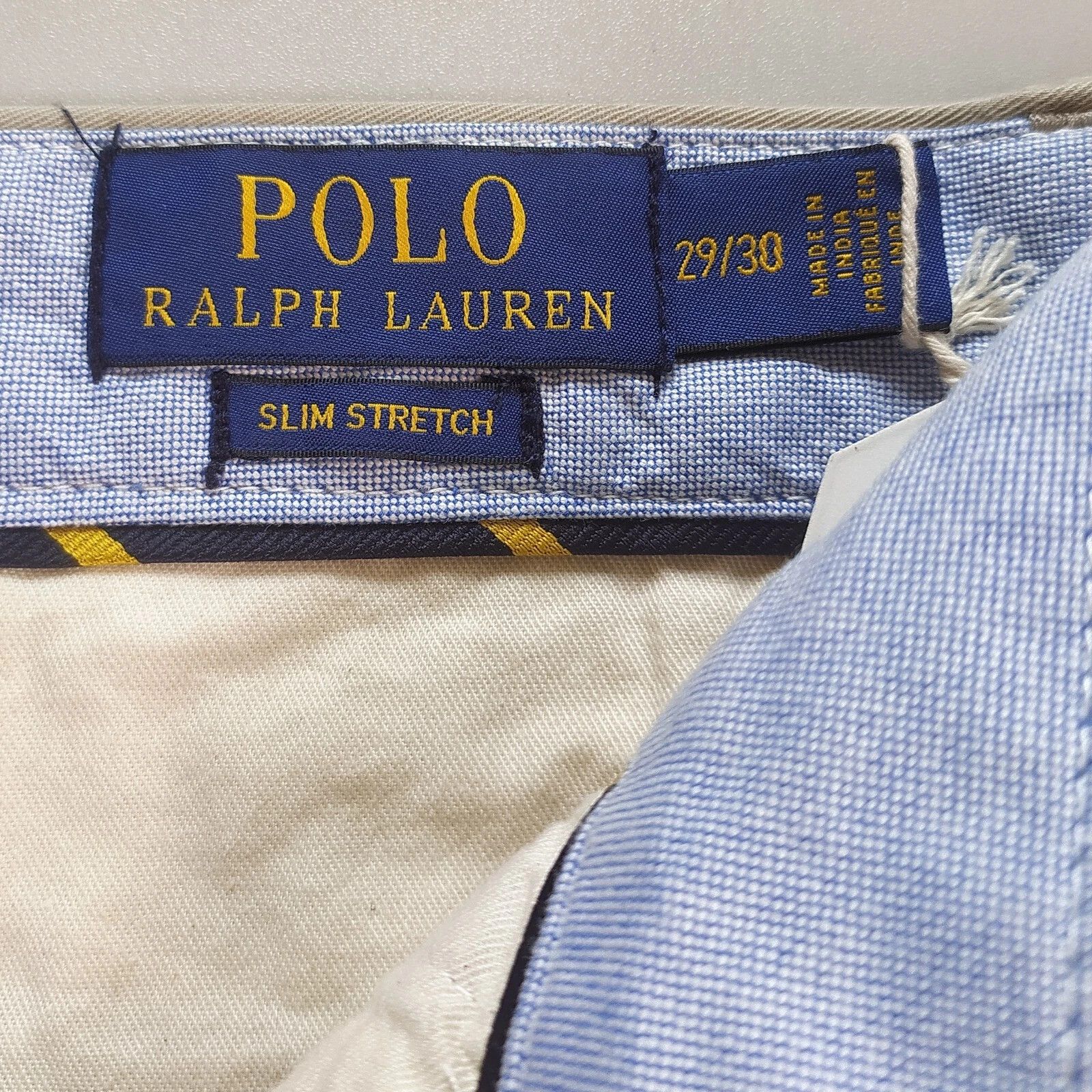 Polo Ralph Lauren Polo Ralph Lauren Slim Stretch Fit Chino Trouser FTP 0003 Size US 29 - 5 Thumbnail