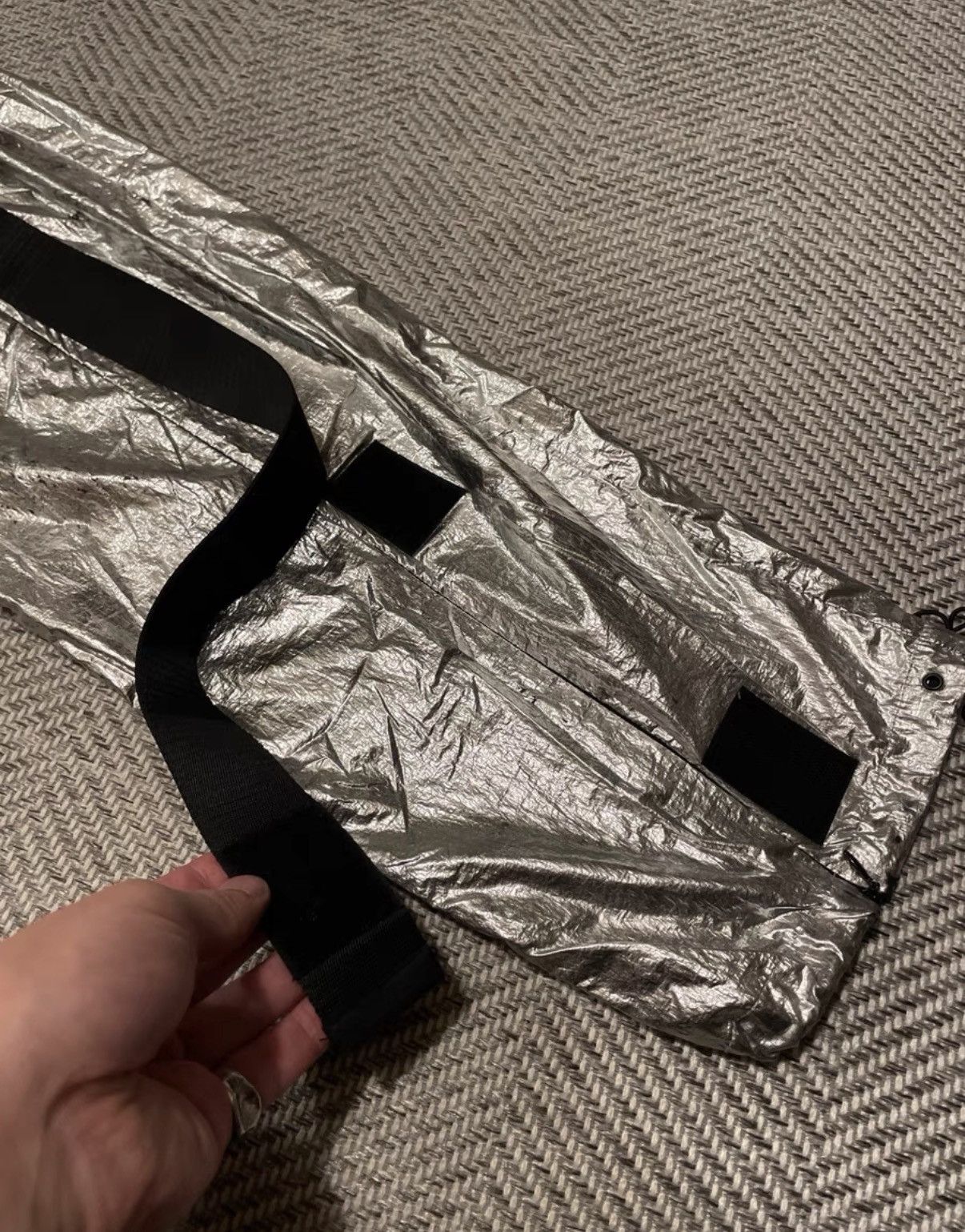Oakley OAKLEY x SAMUEL ROSS Silver Joggers, Track Pants K24 Size US 34 / EU 50 - 8 Thumbnail