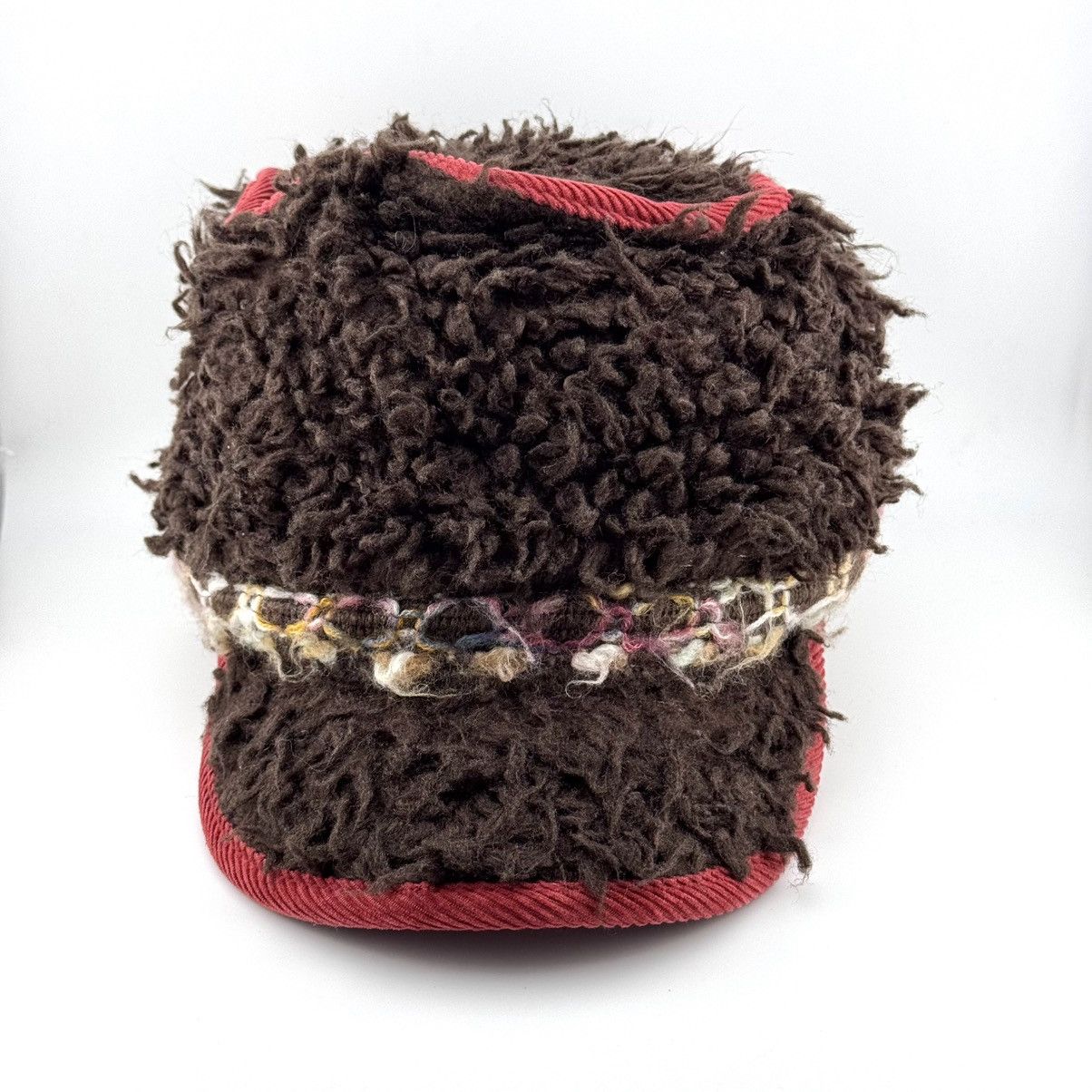 Japanese Brand Grace Hats Japan Shaggy Fleece Newsboy Corduroy Cap Size ONE SIZE - 2 Thumbnail