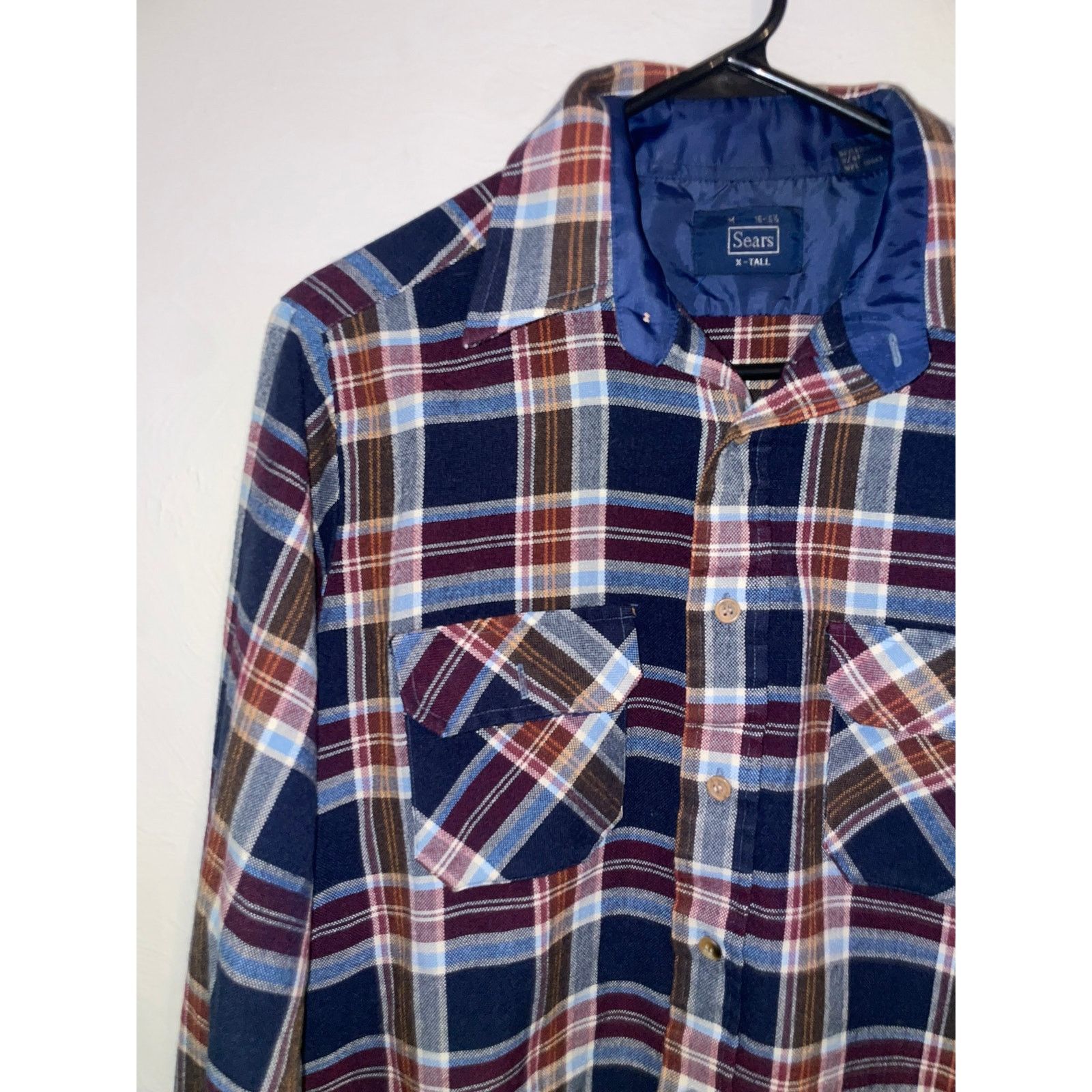 Sears Vintage Sears Button Down Shirt Workwear Tee VTG Medium Size US M / EU 48-50 / 2 - 2 Thumbnail