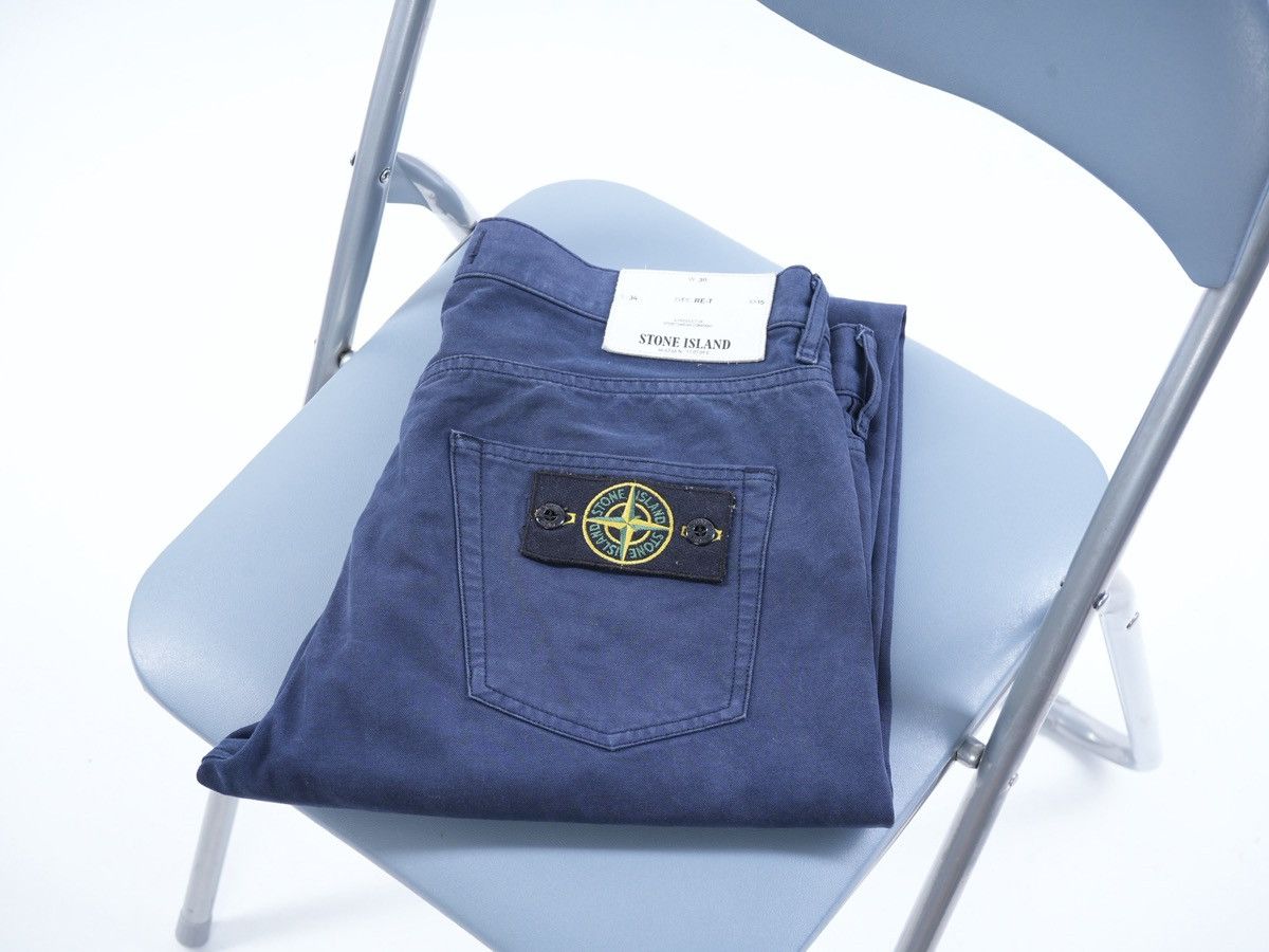 Stone Island Vintage Stone Island Jeans Patch Pocket RE-T slim Fit Casual Size US 30 / EU 46 - 1 Thumbnail