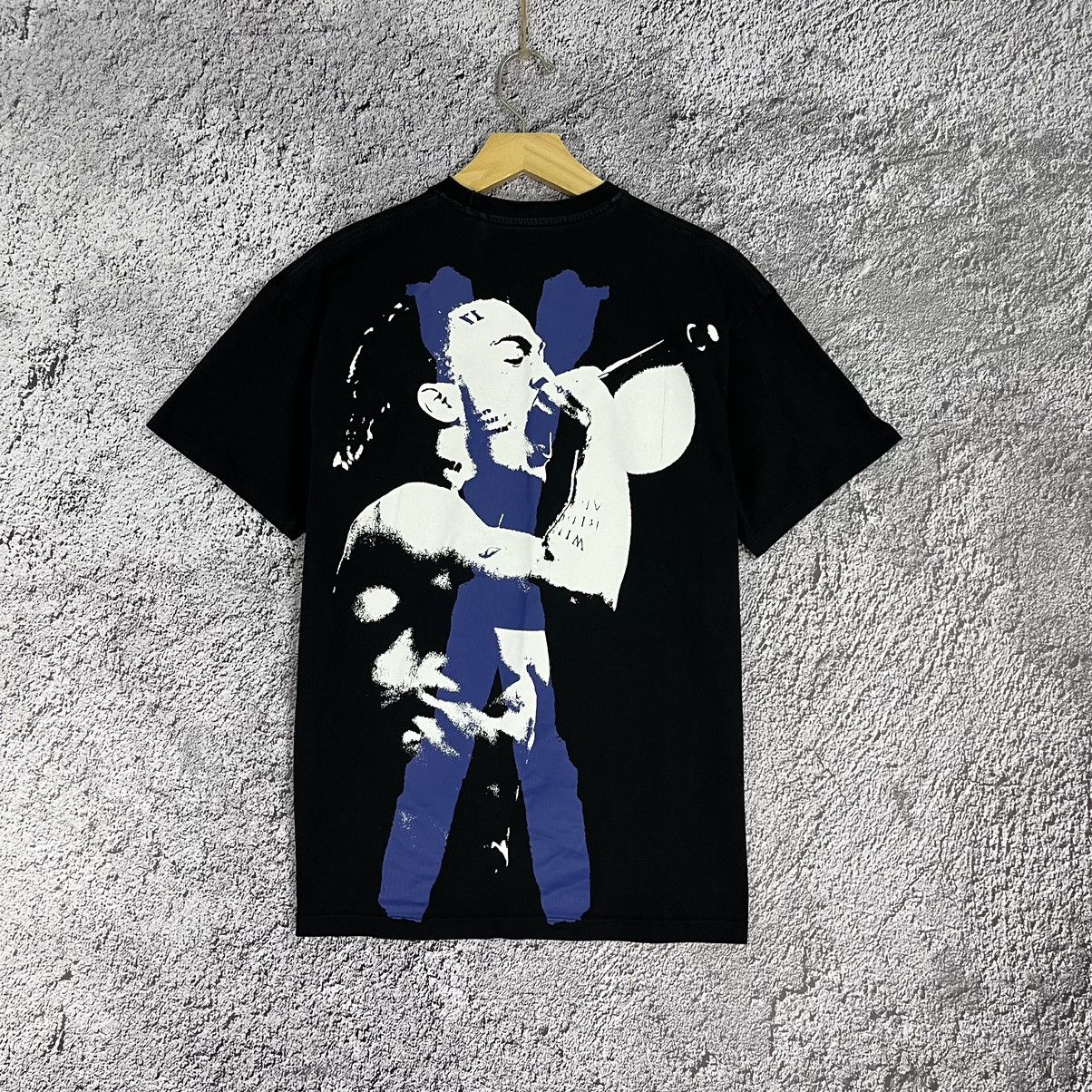 Designer × Pull & Bear XXXTENTACION x Pull & Bear Back Printed Black T-Shirt Size US S / EU 44-46 / 1 - 1 Thumbnail