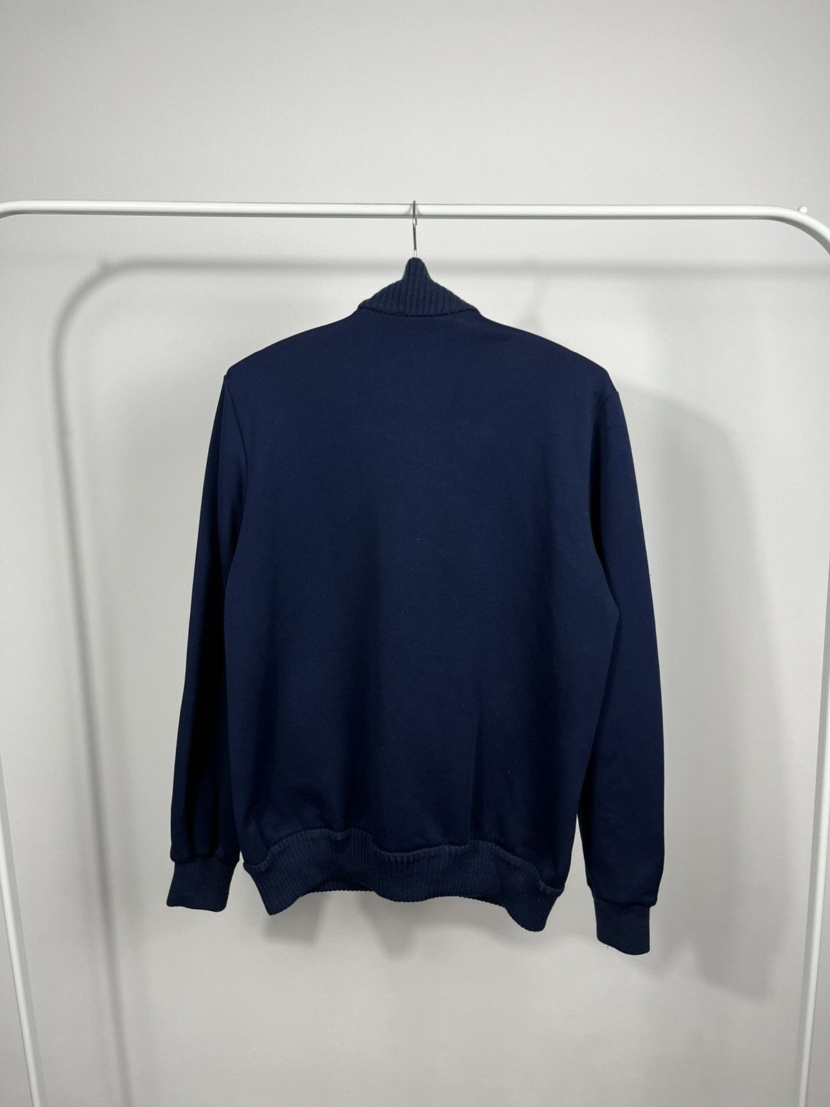 Other Löffler Nordic knit full-zip jacket navy grey size 48 S Size US M / EU 48-50 / 2 - 8 Thumbnail