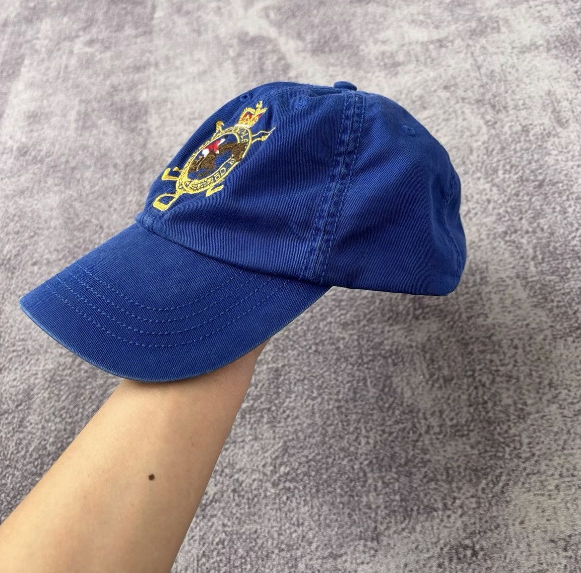 Polo Ralph Lauren Polo Ralph Lauren Polo Club Blue Hat Size ONE SIZE - 3 Thumbnail