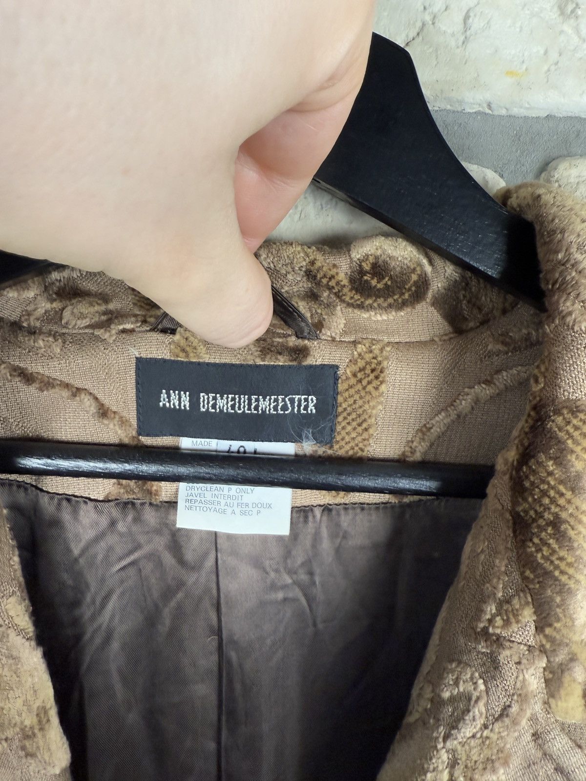 Ann Demeulemeester × Designer Very rare oversize ann Demeulemeester trench coat Size M / US 6-8 / IT 42-44 - 9 Thumbnail
