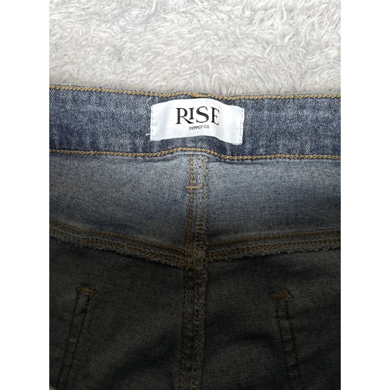 Vintage VINTAGE not used since No; Rise Supply Co Jeans Womens 13 Blue High Rise Bootcut Stretch Denim 30x31 Size 34" / US 12 / IT 48 - 6 Thumbnail