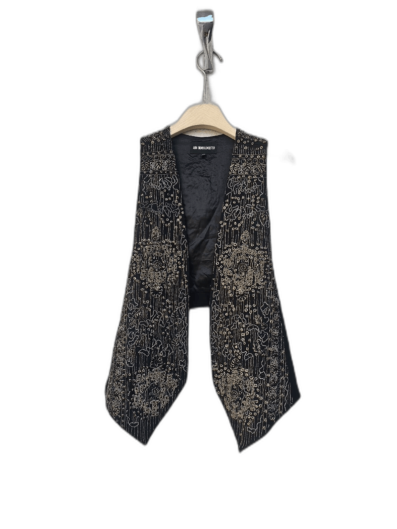 Ann Demeulemeester Ann Demeulemeester Women's Vest with Embroidery Size M / US 6-8 / IT 42-44 - 1 Thumbnail