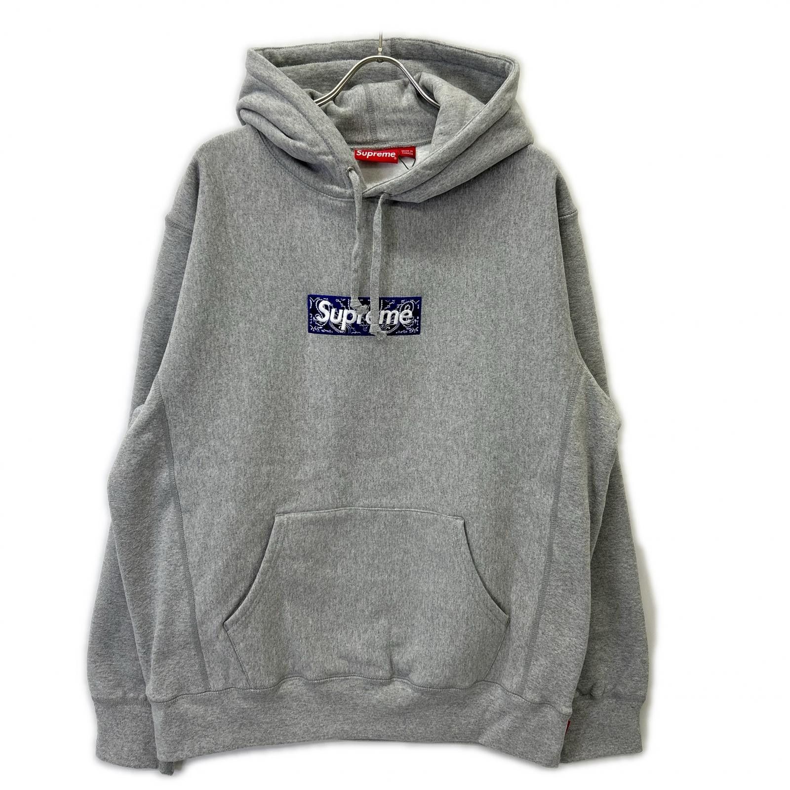 Supreme Supreme Bandana Box Logo Hoodie | Grailed