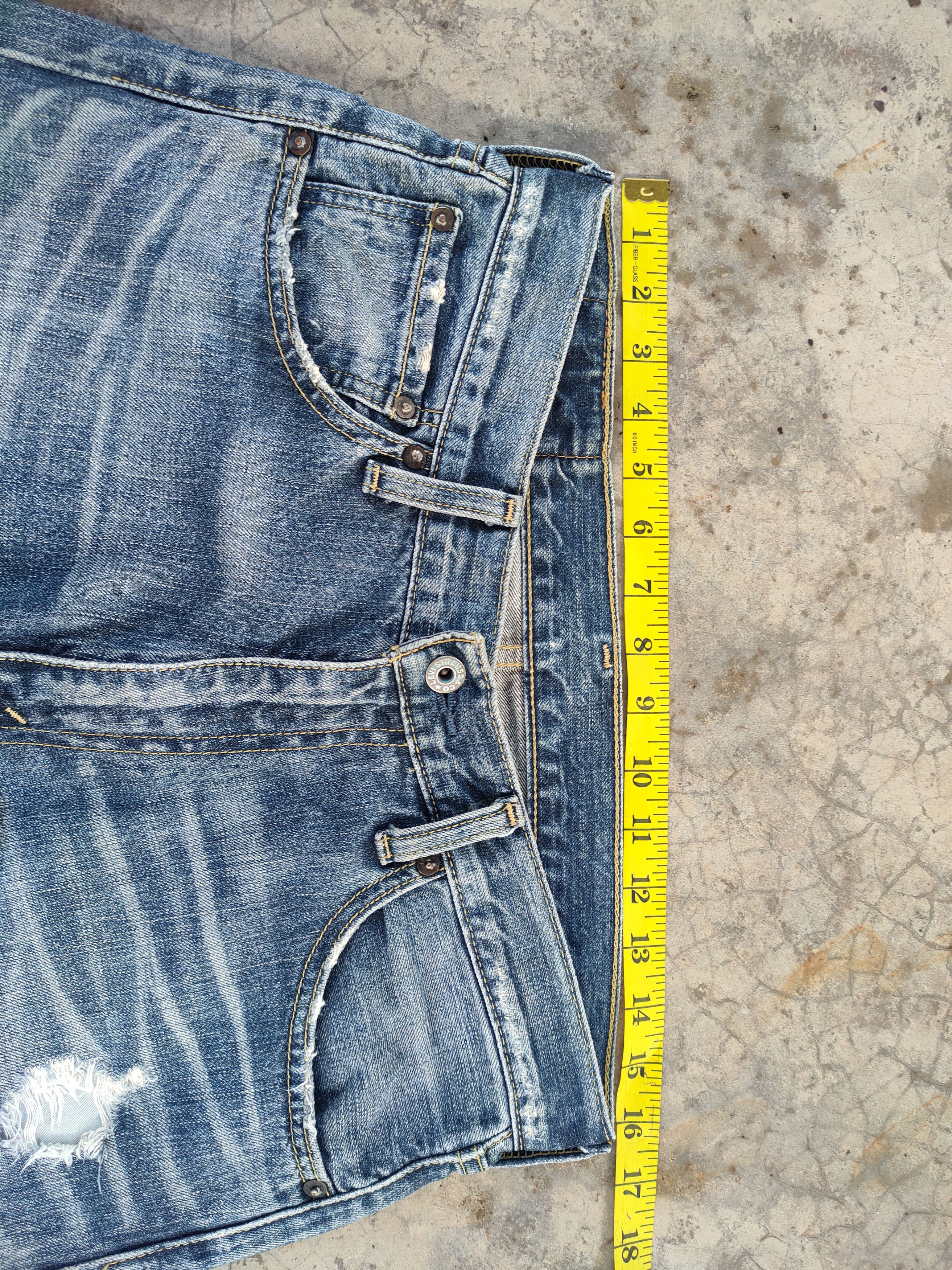 Jean × Levi's × Vintage VINTAGE LEVI'S 503 FADED RIPPED JEANS DENIM PANTS Size US 32 / EU 48 - 5 Thumbnail