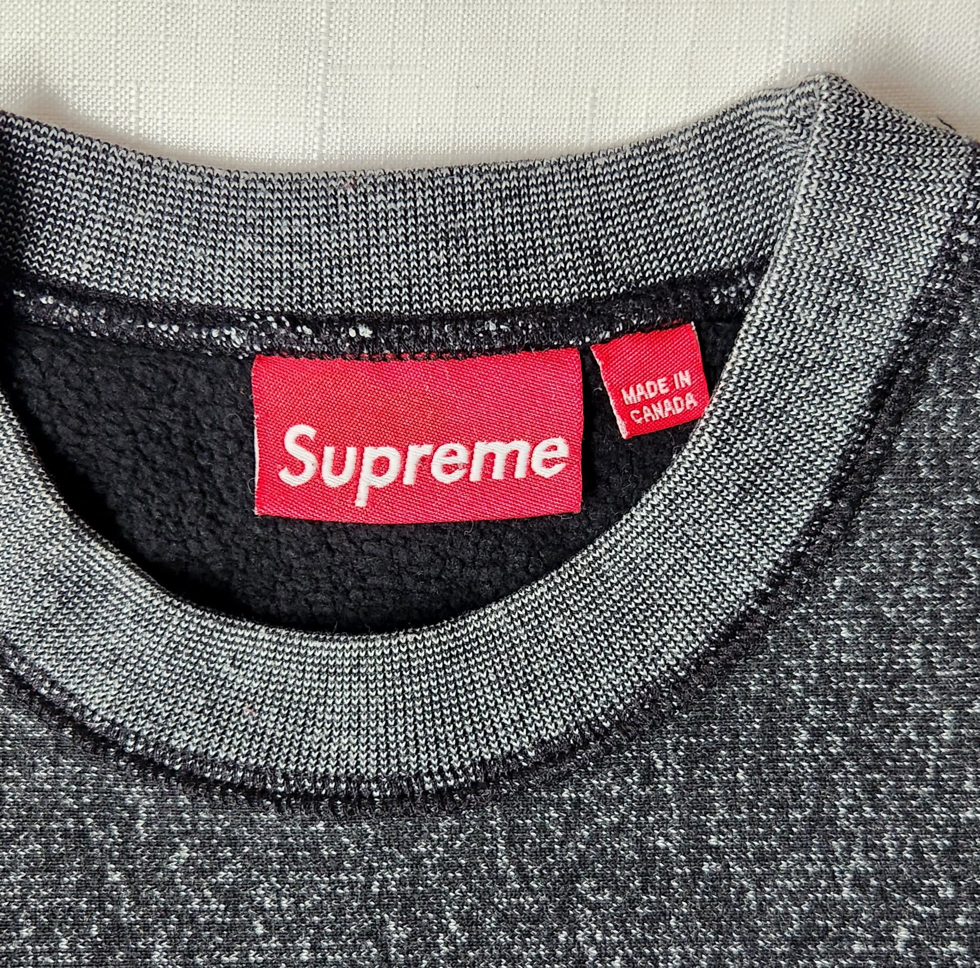 Supreme Supreme Veritas FW08 Rare Gray Heathered Crewneck Sweater Size US L / EU 52-54 / 3 - 5 Thumbnail