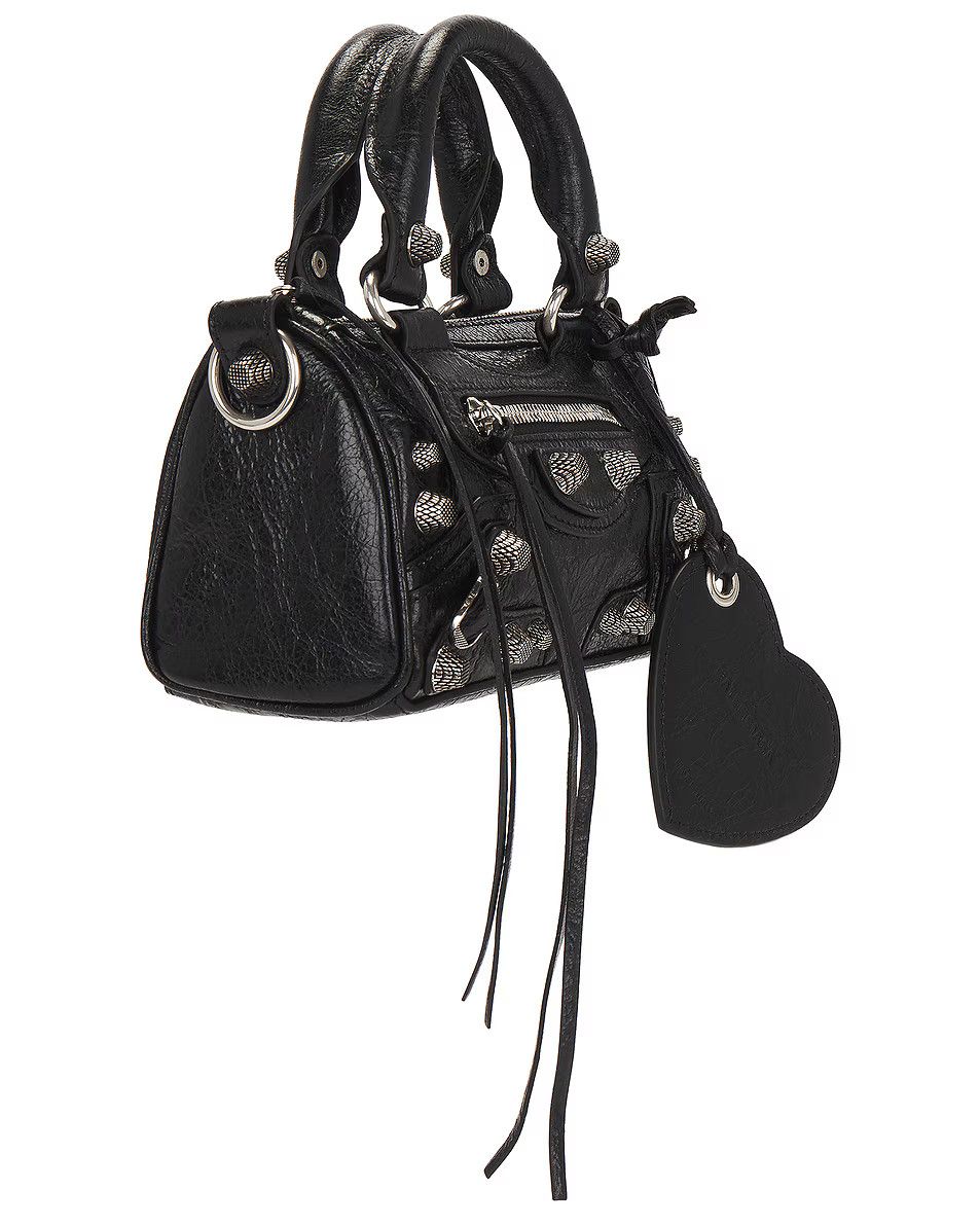 Balenciaga o1srvl11e1124 Size: OS / Le Cagole Nano Duffle Bag in Black Size ONE SIZE - 5 Thumbnail
