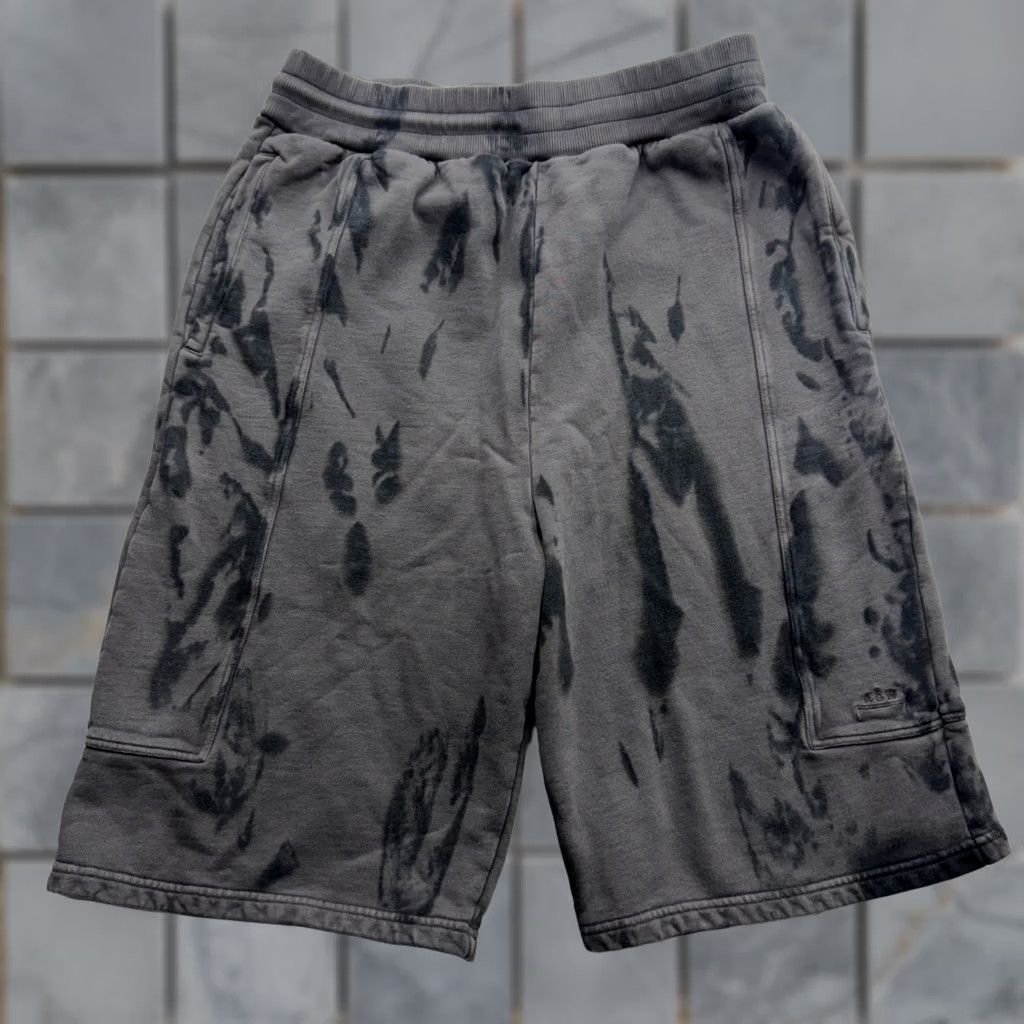 Vintage A-COLD-WALL* ACW Men Sweat Shorts Gray Tie-Dye 29in Waist M Charcoal Logo Embroidered Pockets Relaxed Drawstring Portugal Louis/ Samuel Ross Mens Size US 29 - 1 Thumbnail