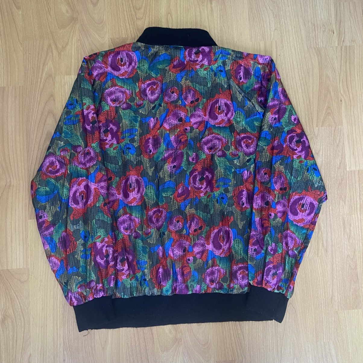 Vintage Notations All Over Floral Print Vintage Blouse Size L / US 10 / IT 46 - 3 Thumbnail