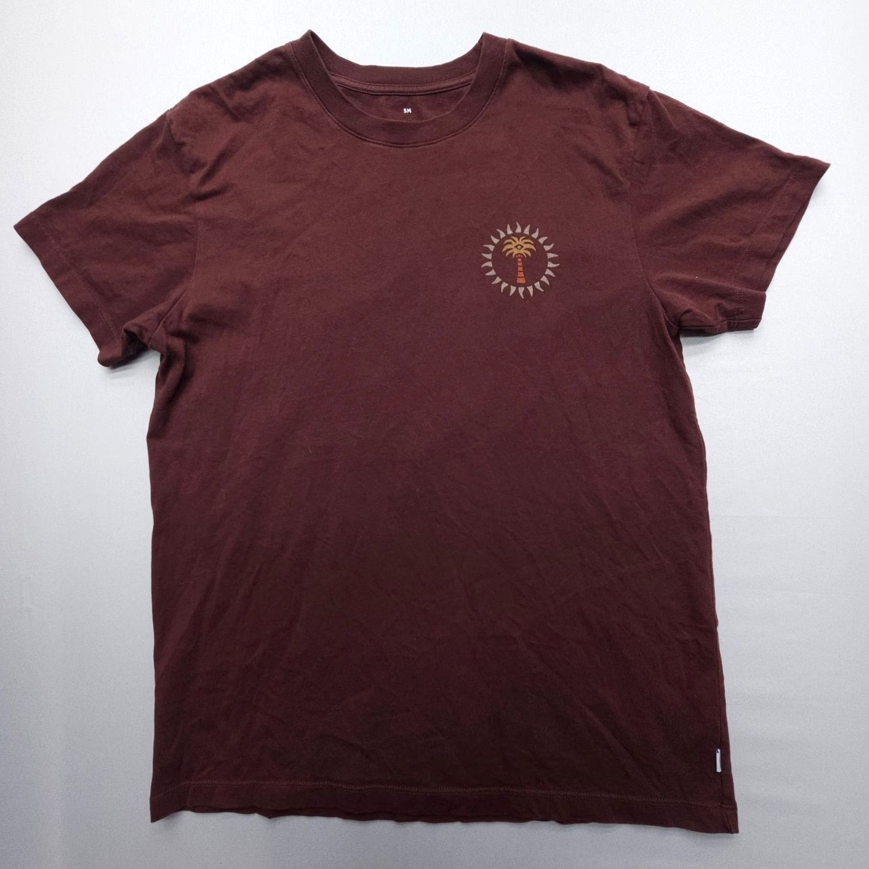 Katin Katin T Shirt Mens Small Red Graphic Tee Hawaiian Surf Coastal Organic Cotton Size US S / EU 44-46 / 1 - 2 Thumbnail