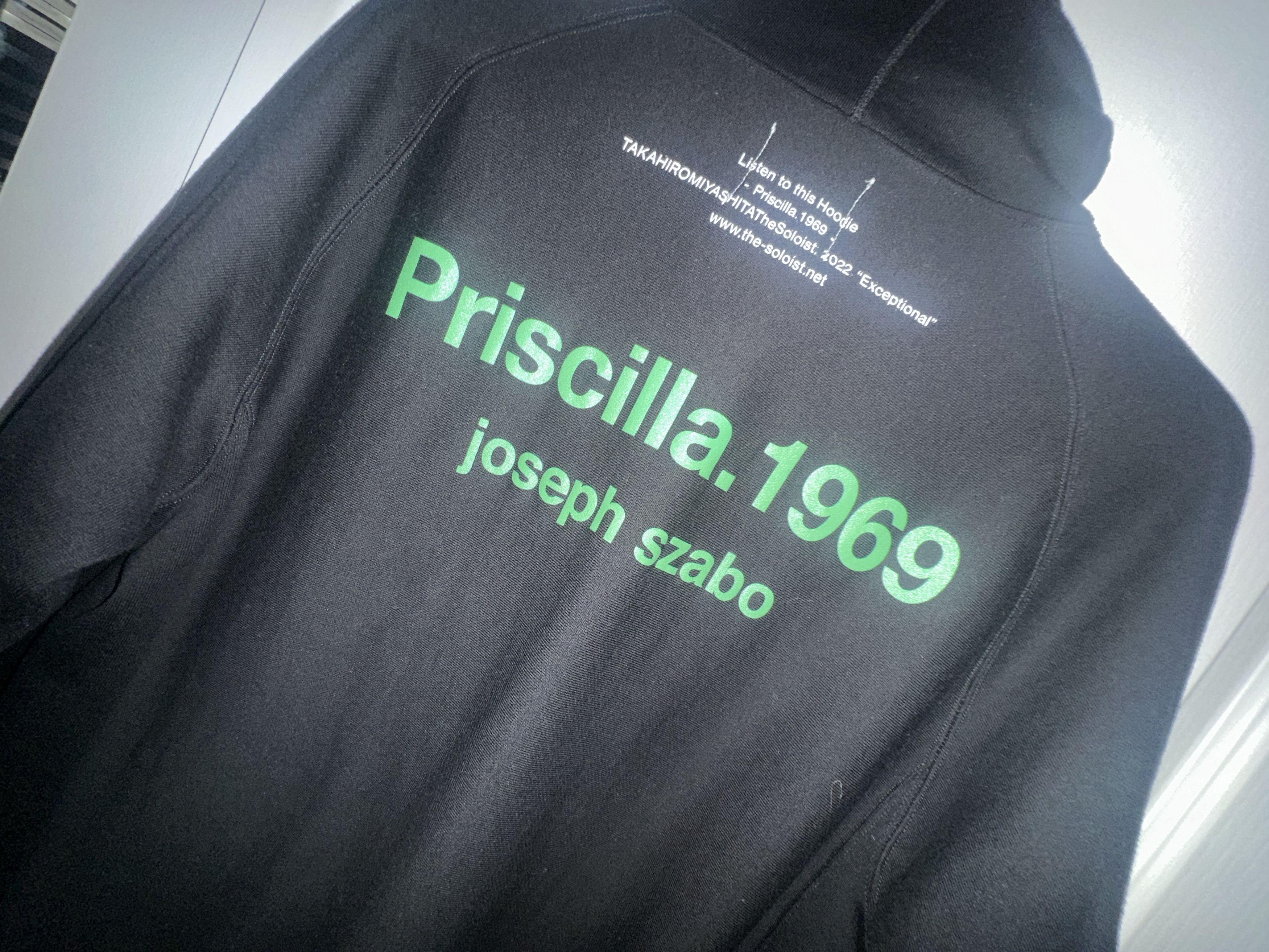 Takahiromiyashita The Soloist. Black Priscilla 1969 Hoodie Size US M / EU 48-50 / 2 - 7 Thumbnail