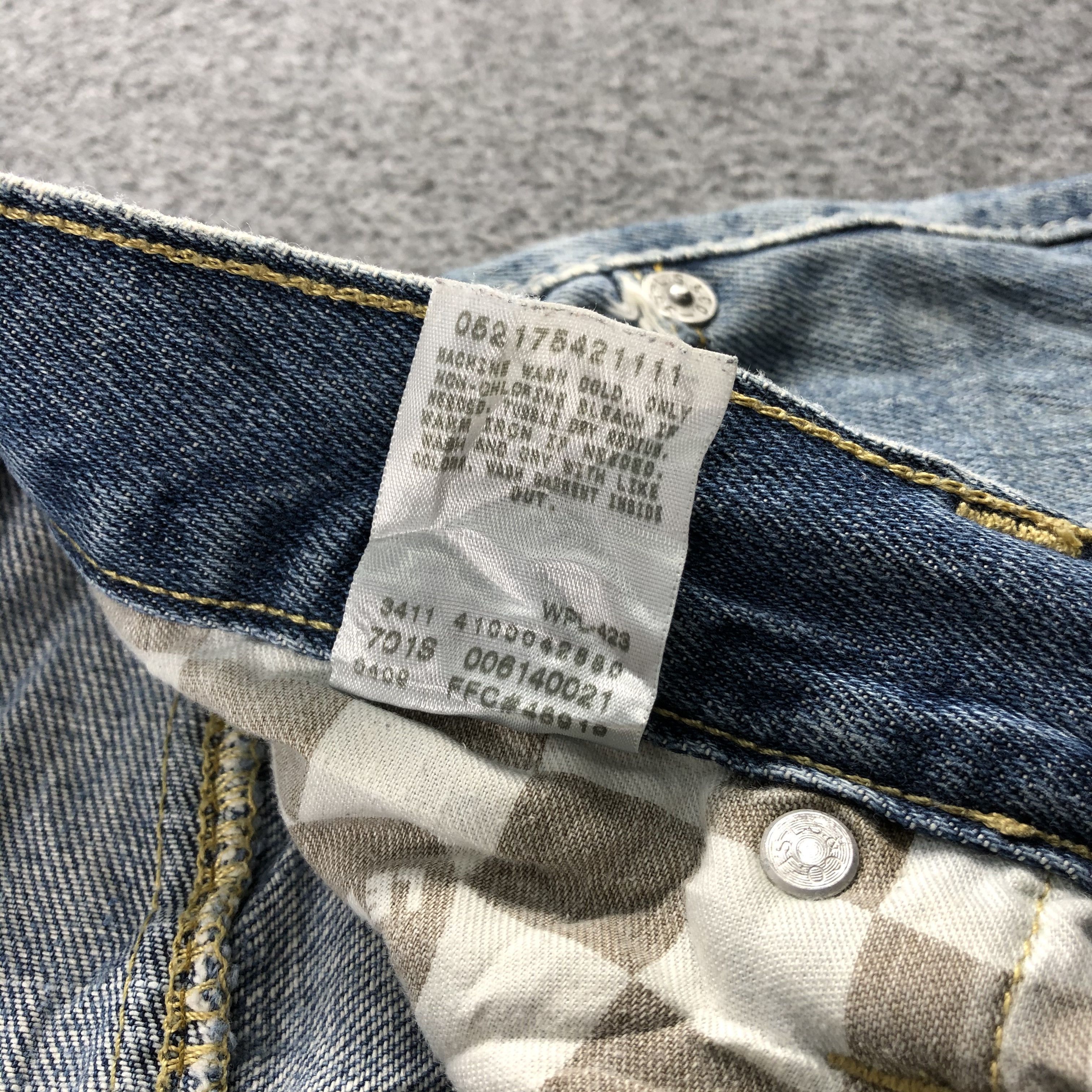 Levi's × Vintage Vintage Distress Levis Jeans Lot 514-JM788 Size US 36 / EU 52 - 12 Thumbnail