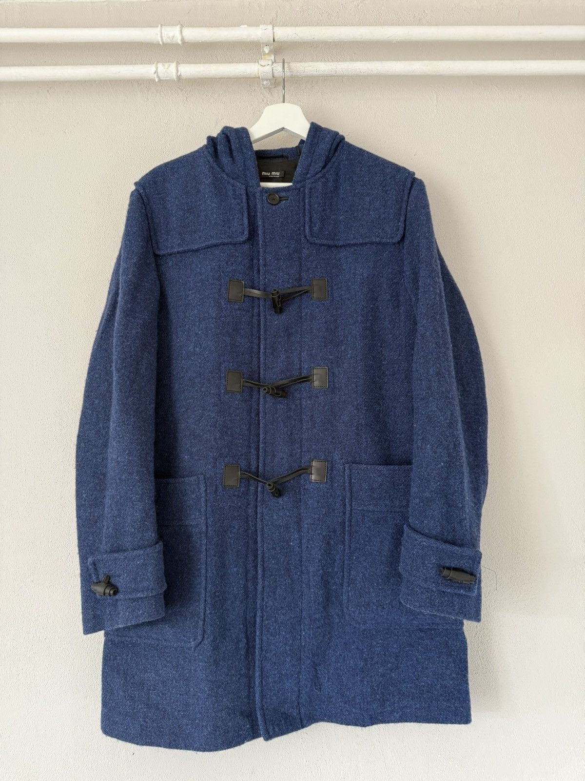 MIU MIU  ダッフルコート MIU MIU - 【極美品】miumiu♡ダッフルコートの通販 by shop｜ミュウ