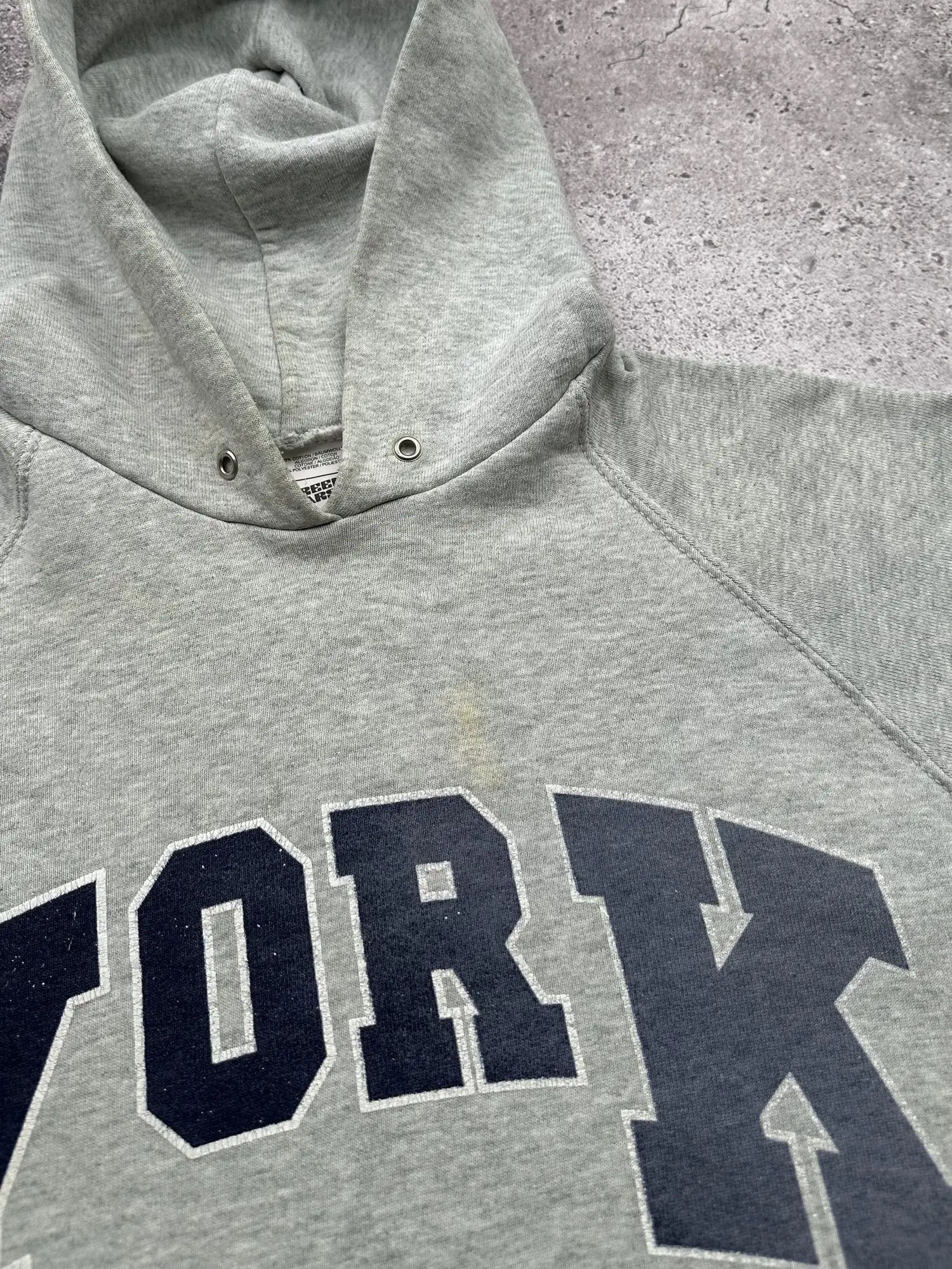 Vintage Vintage York University Hoodie C547(V315) Size US L / EU 52-54 / 3 - 6 Thumbnail