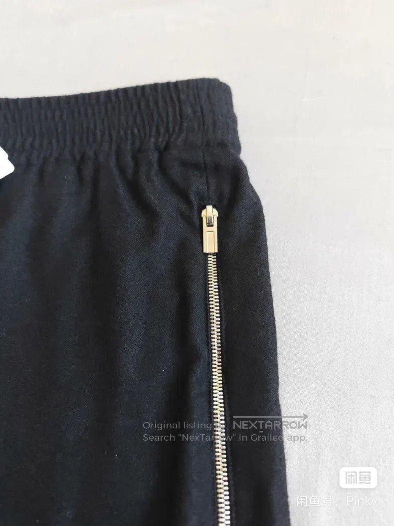 Other Hermes Men's cashmere sport leisure pants, navy blue, 100% Size US 40 / EU 56 - 4 Thumbnail