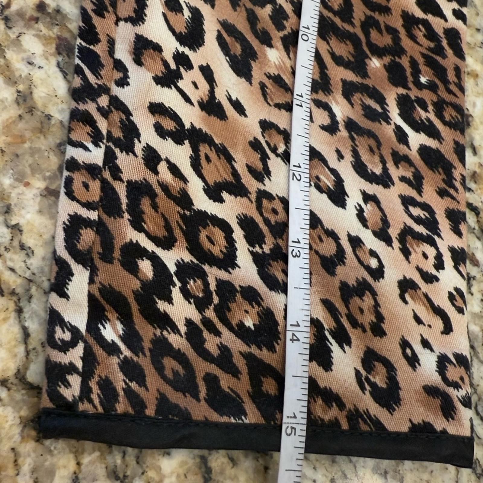Other White House Black Market crop leopard print blazer SZ 2 Size XS / US 0-2 / IT 36-38 - 11 Thumbnail