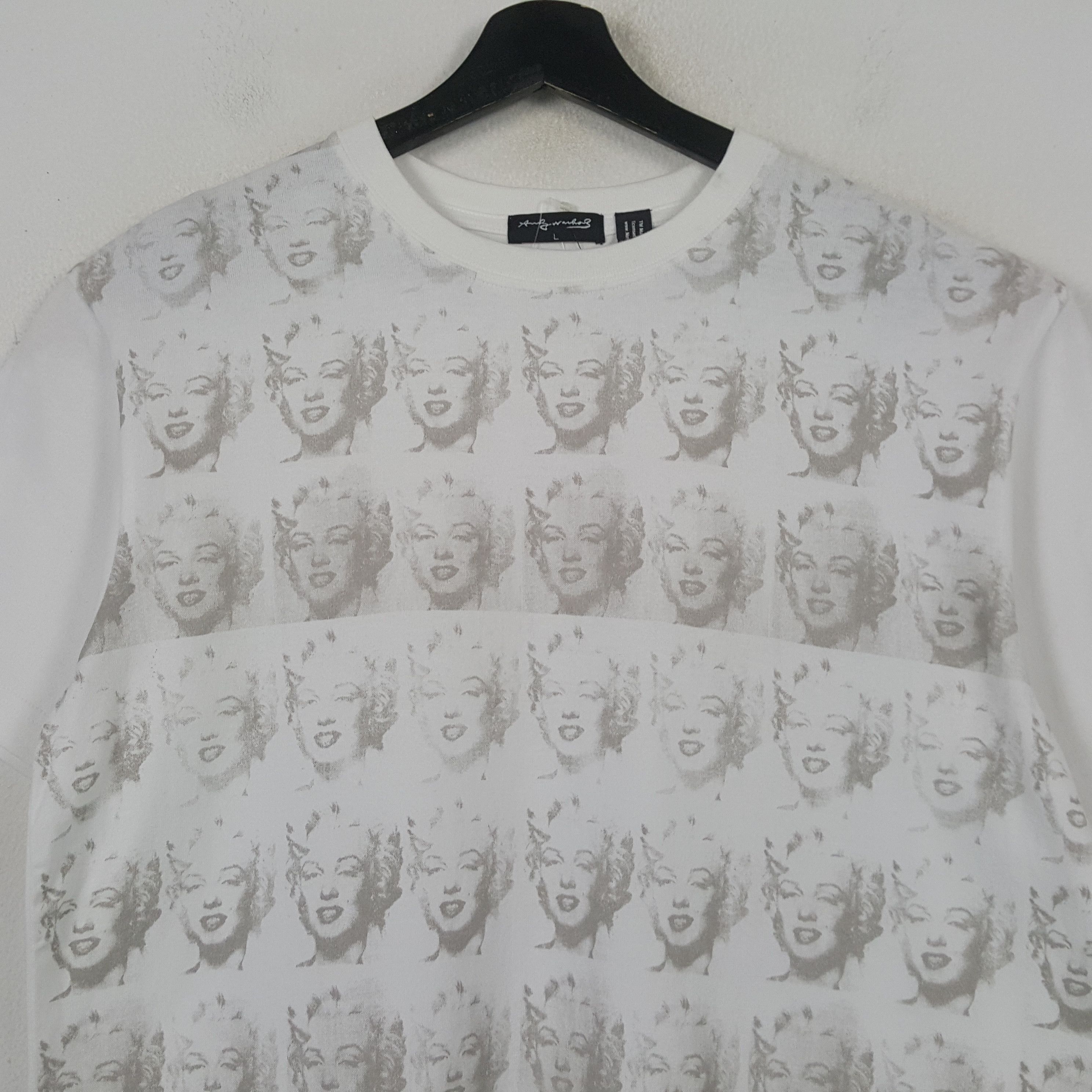 Andy Warhol × Uniqlo Andy Warhol X Marilyn Monroe X Uniqlo Tshirt RR19 Size US L / EU 52-54 / 3 - 2 Thumbnail