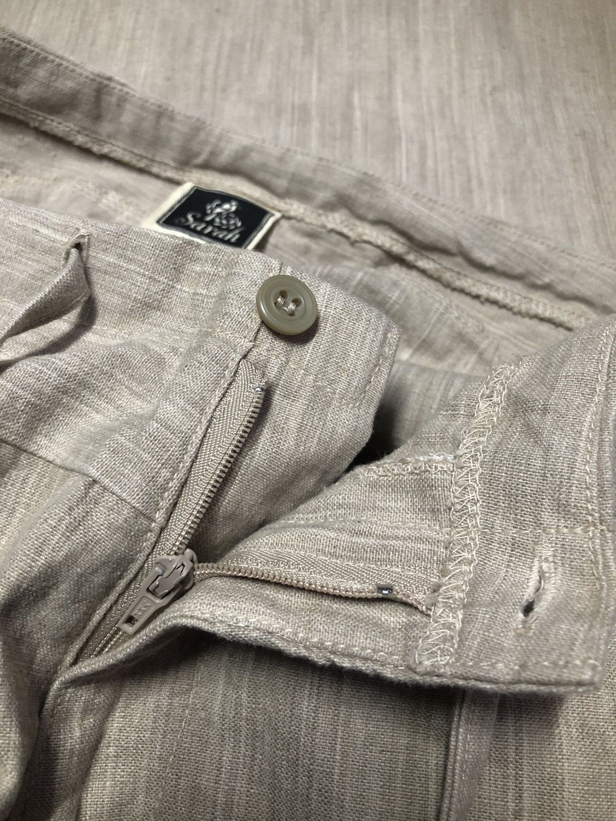Designer × Japanese Brand × Sarah Pacini VINTAGE SARAH BAGGY PANTS Size 28" / US 6 / IT 42 - 22 Thumbnail