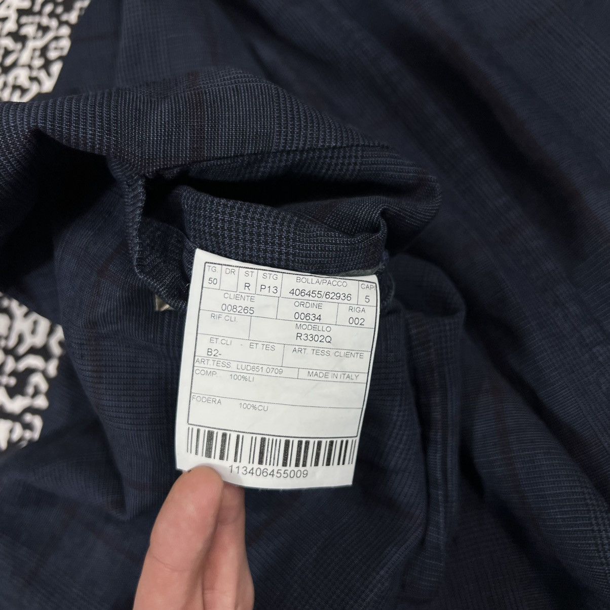 Boglioli BOGLIOLI K Jacket Linen Checked Blazer Luxury Casual Style Size 40R - 20 Thumbnail