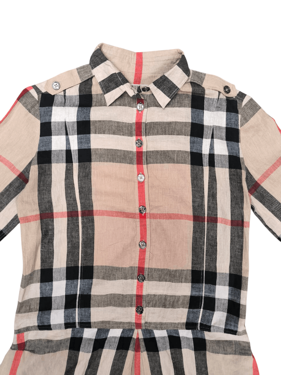 Burberry × Vintage Vintage mini dresses Burberry Brit Size S / US 4 / IT 40 - 3 Thumbnail