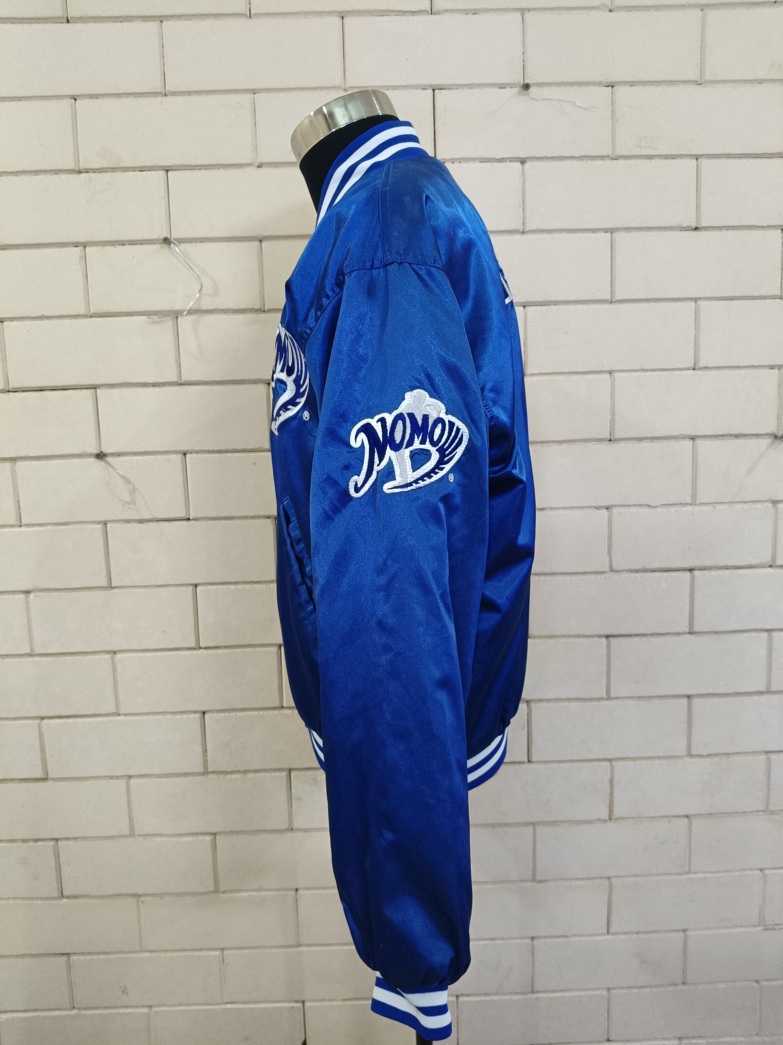 Japanese Brand × MLB Vintage 90's Baseball Jacket Nomo Size US L / EU 52-54 / 3 - 7 Thumbnail
