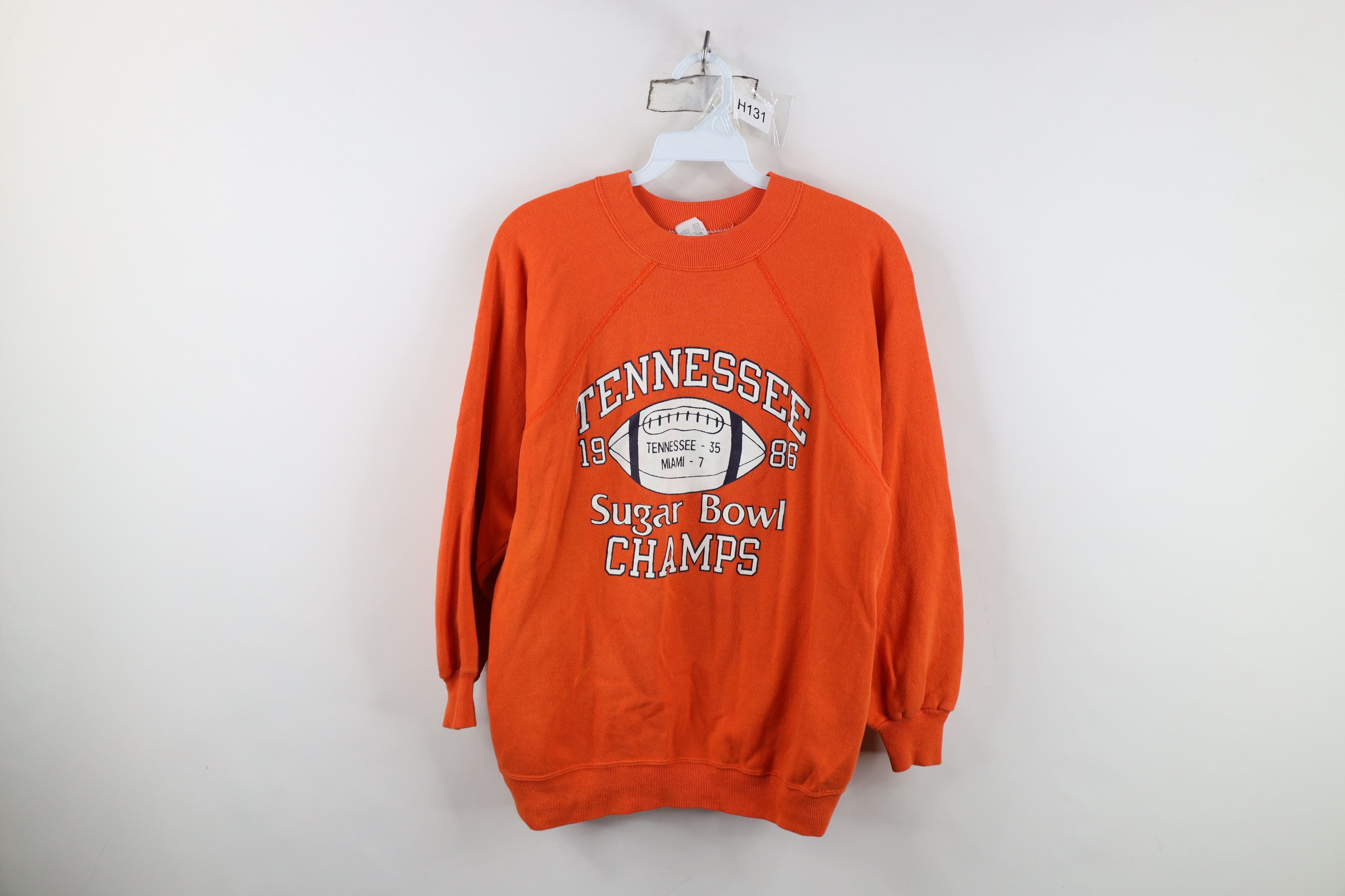 Champion Vintage 80s Champion University of Tennessee Sweatshirt Size L / US 10 / IT 46 - 1 Thumbnail