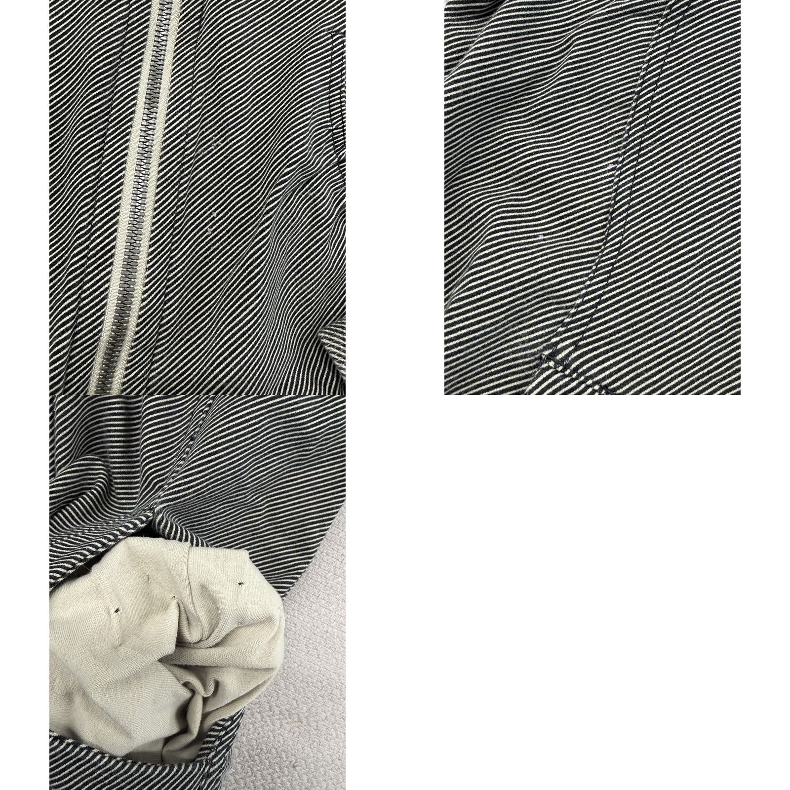Lululemon Lululemon Movement Jacket Striped Black Mojave Tan Size 2 Women Multicolor Cotton Blend Zip Jacket Size XS / US 0-2 / IT 36-38 - 8 Thumbnail